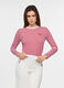 T-shirt in jersey di puro cotone donna_0