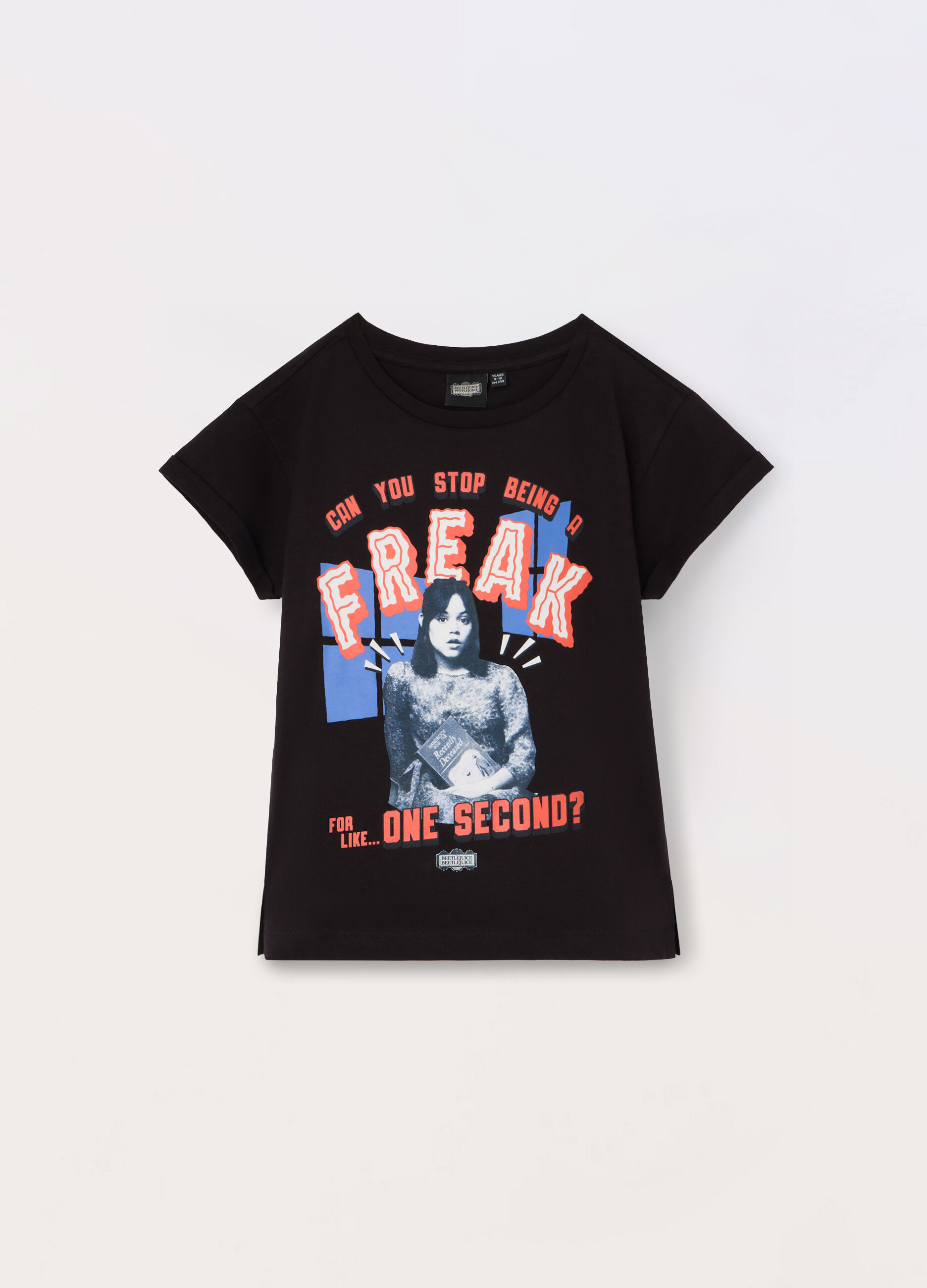 T-shirt in jersey di puro cotone ragazza_0