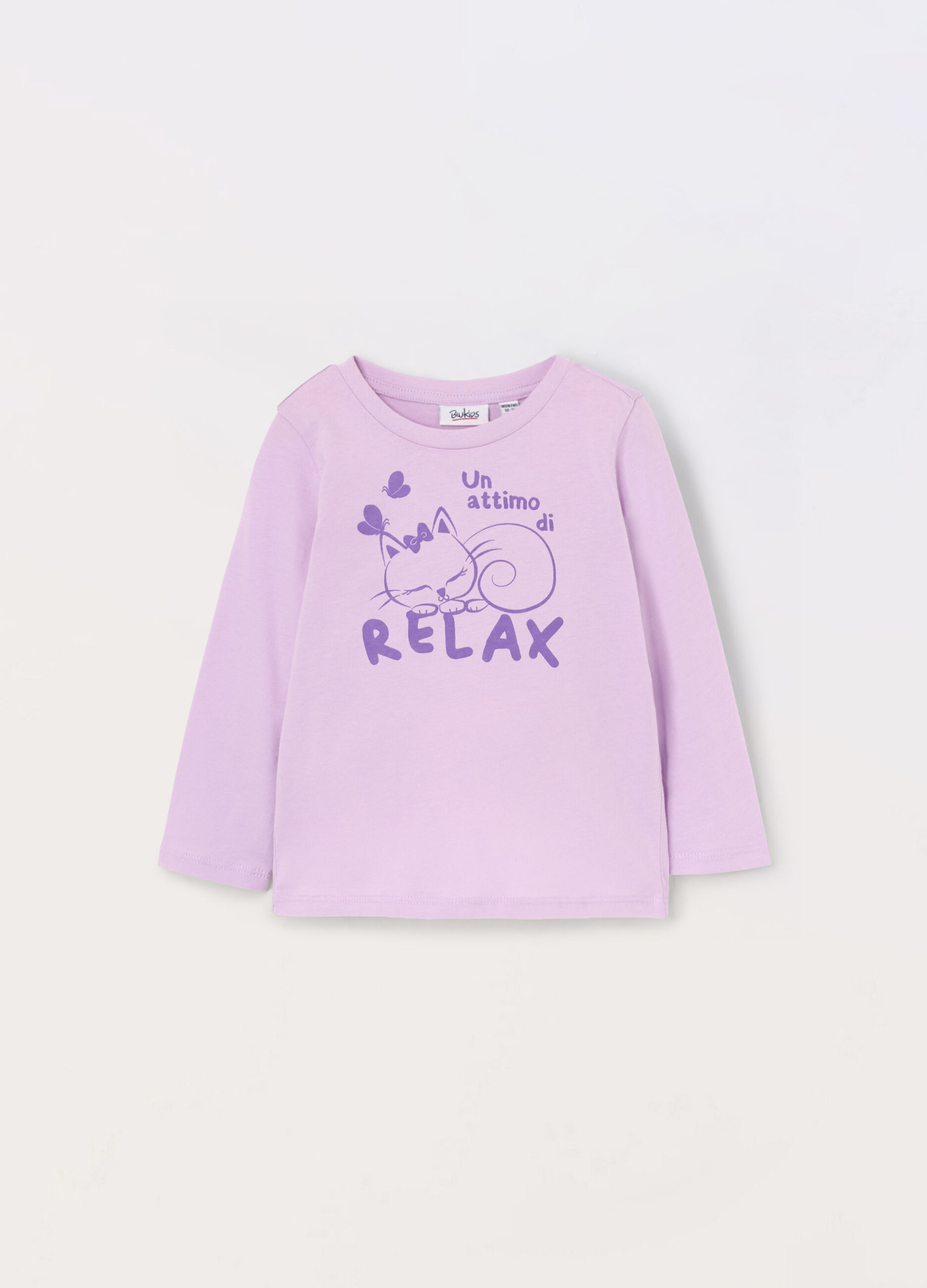T-shirt in jersey di puro cotone neonata_0