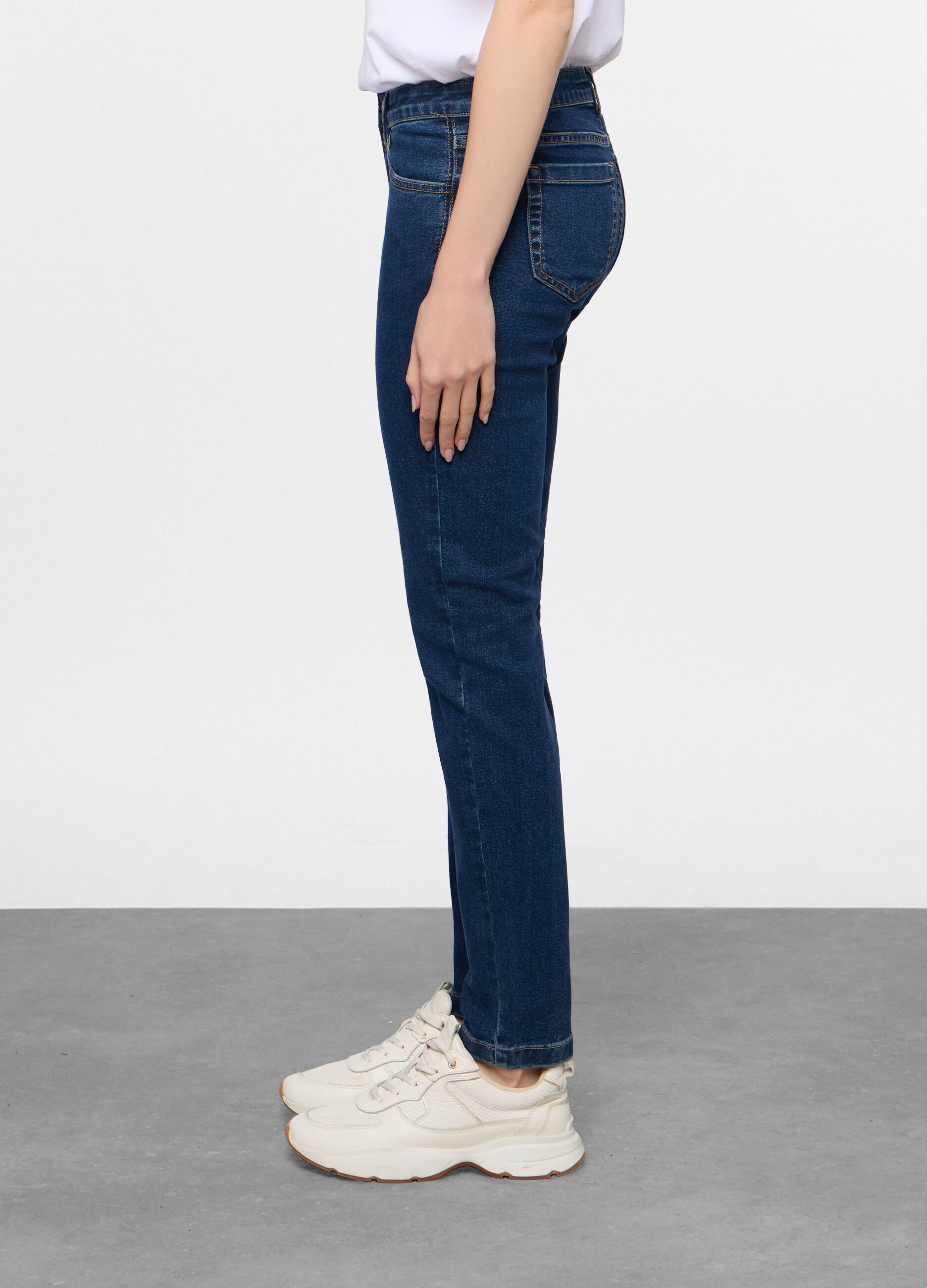 5 Tasche fit Slim in denim stretch donna_1