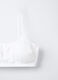 Top imbottito in costina di cotone stretch ragazza_2