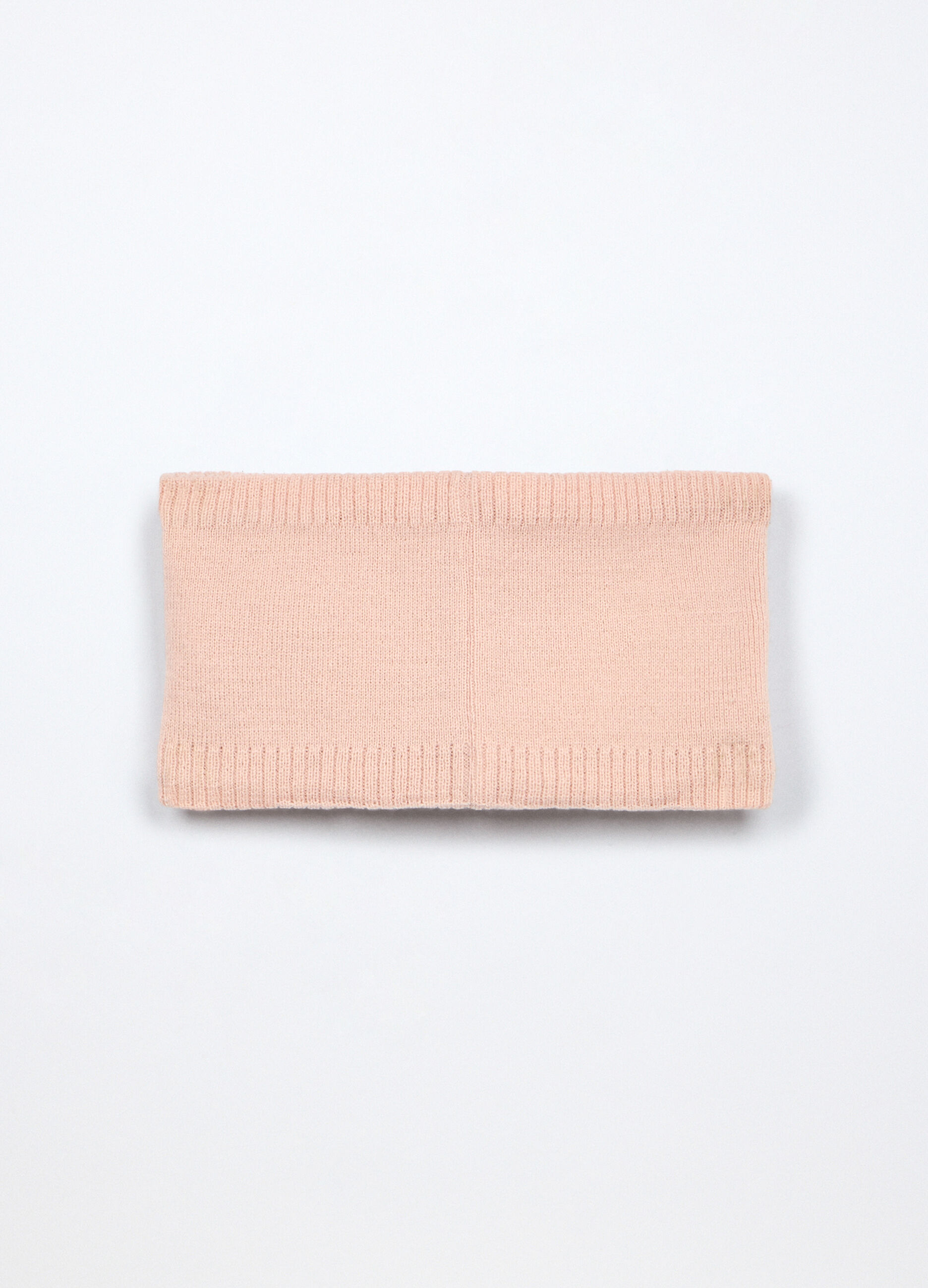 Scaldacollo tricot con ricami neonata_1