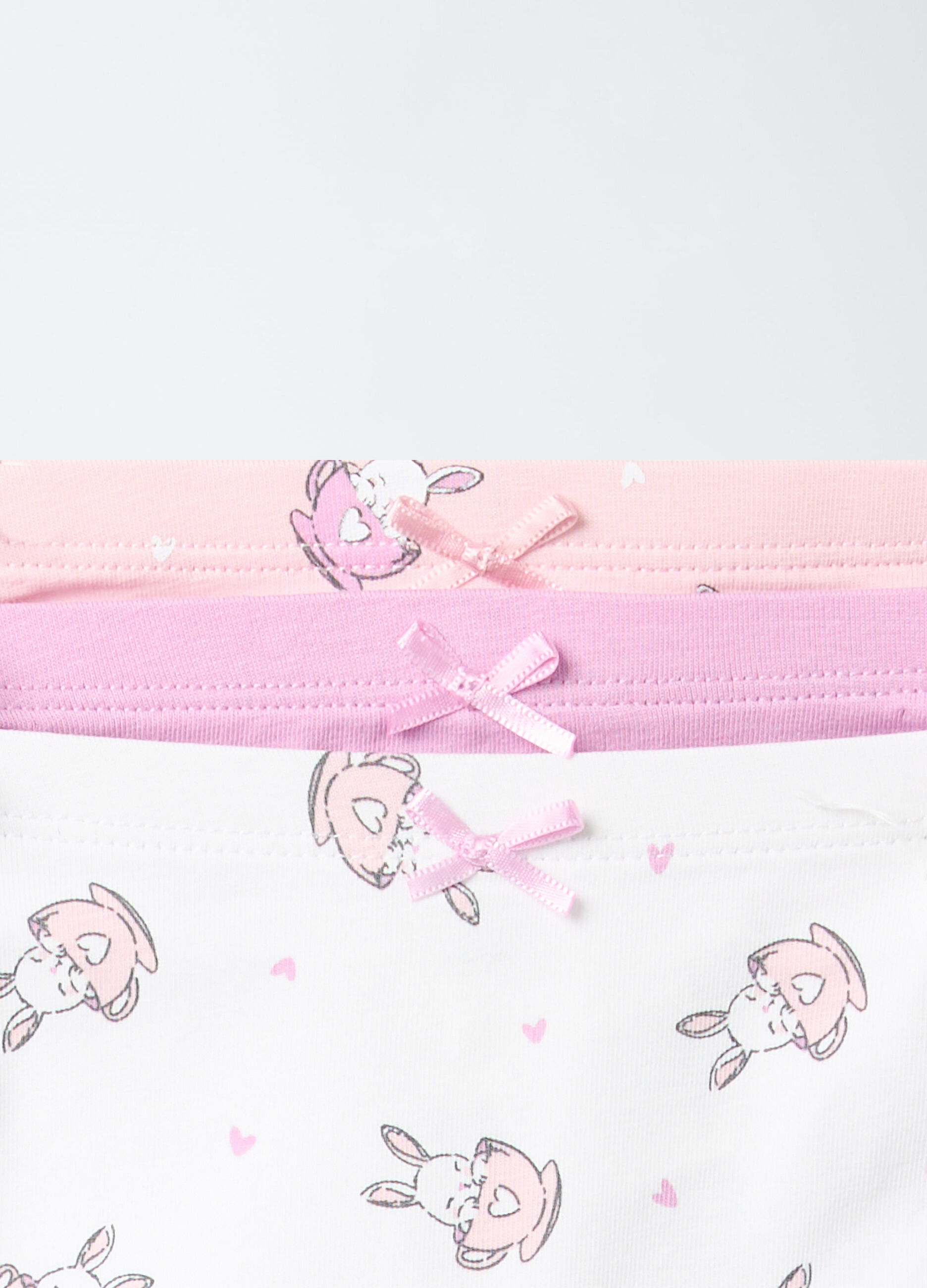 Pack 3 slip in jersey di cotone stretch bambina_3