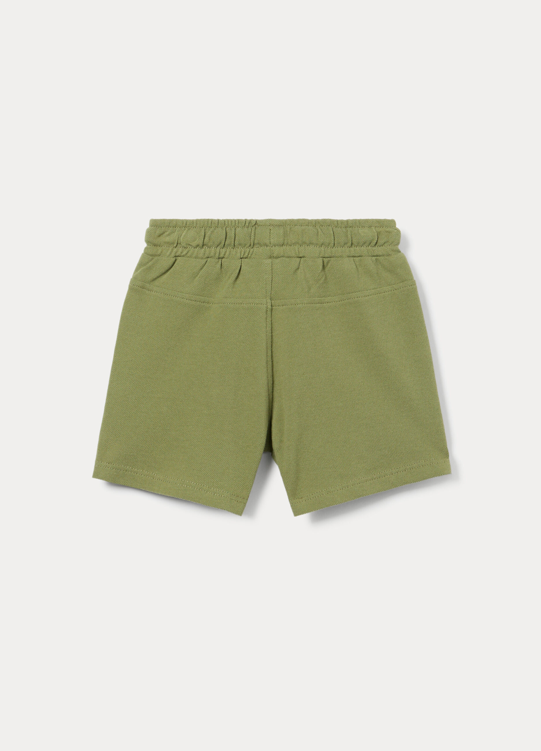 Shorts in puro cotone Piquet bimbo_1