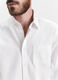 Camicia regular fit colletto button down in cotone uomo_4