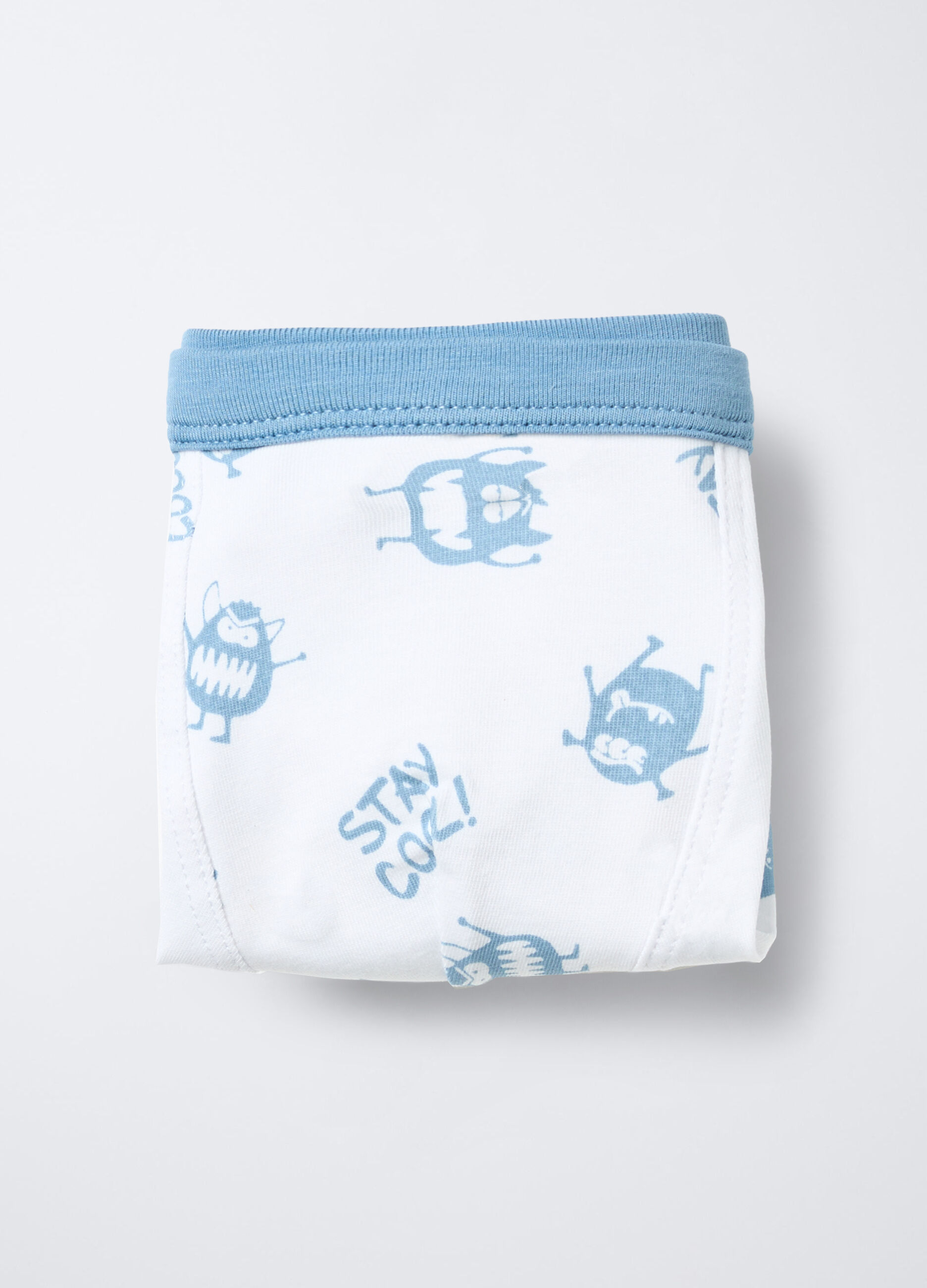 Boxer in jersey di cotone stretch bambino_2