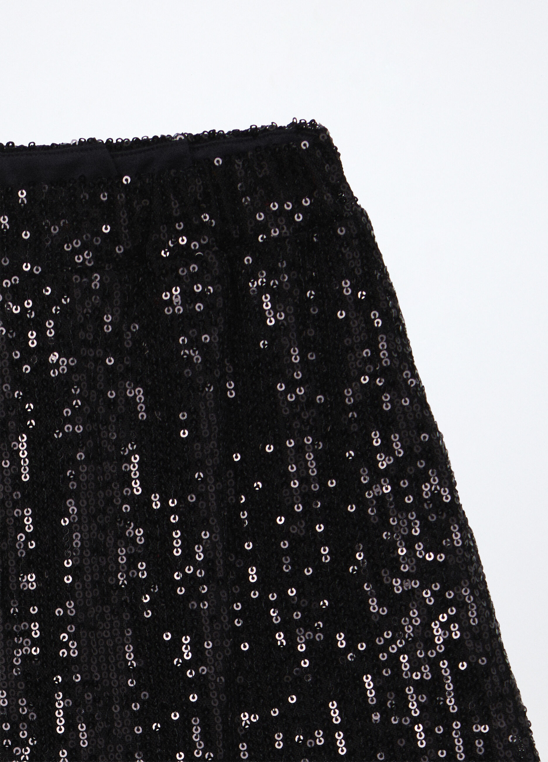 Shorts con paillettes ragazza_2