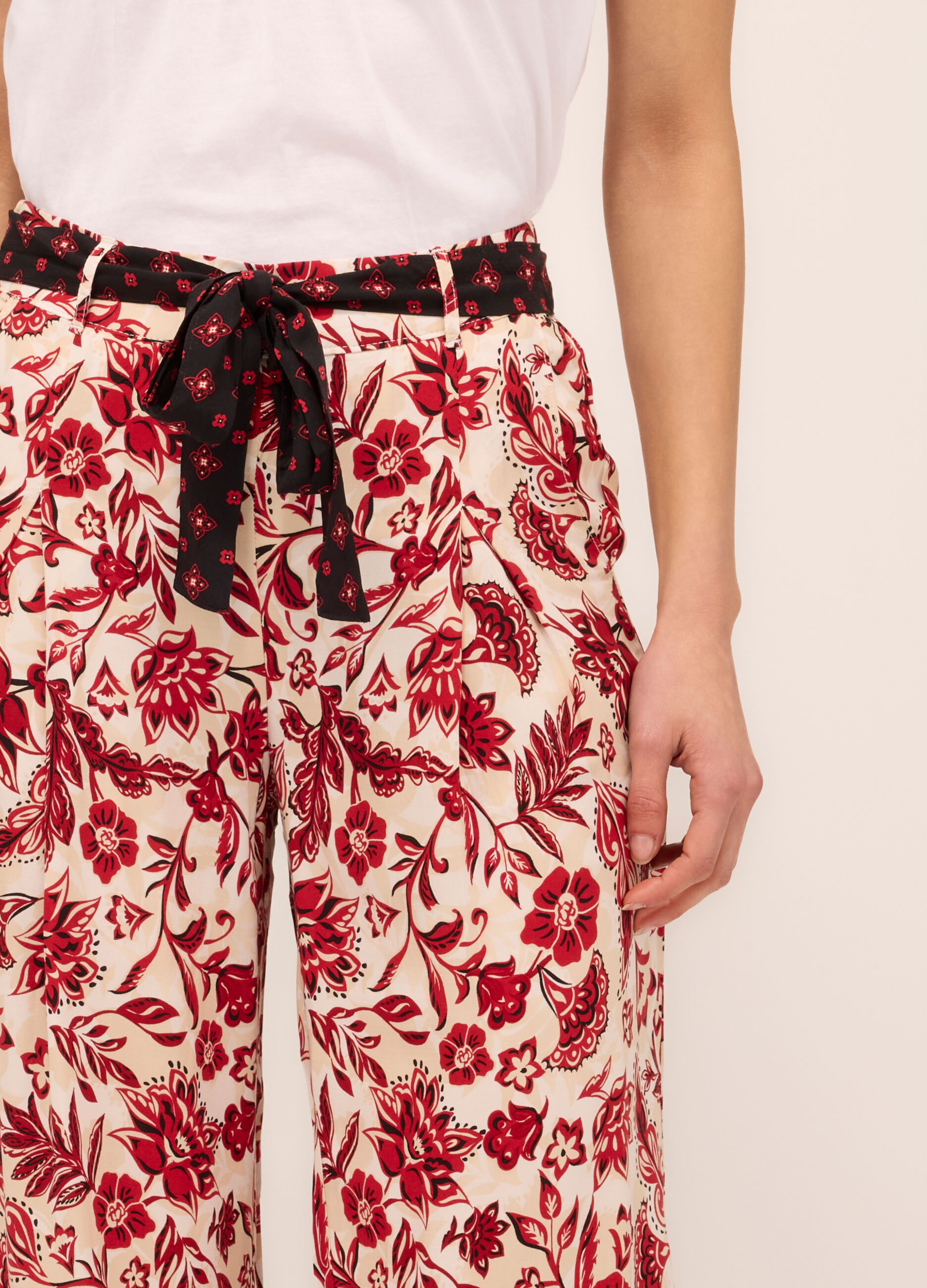 Pantaloni in pura viscosa donna_2