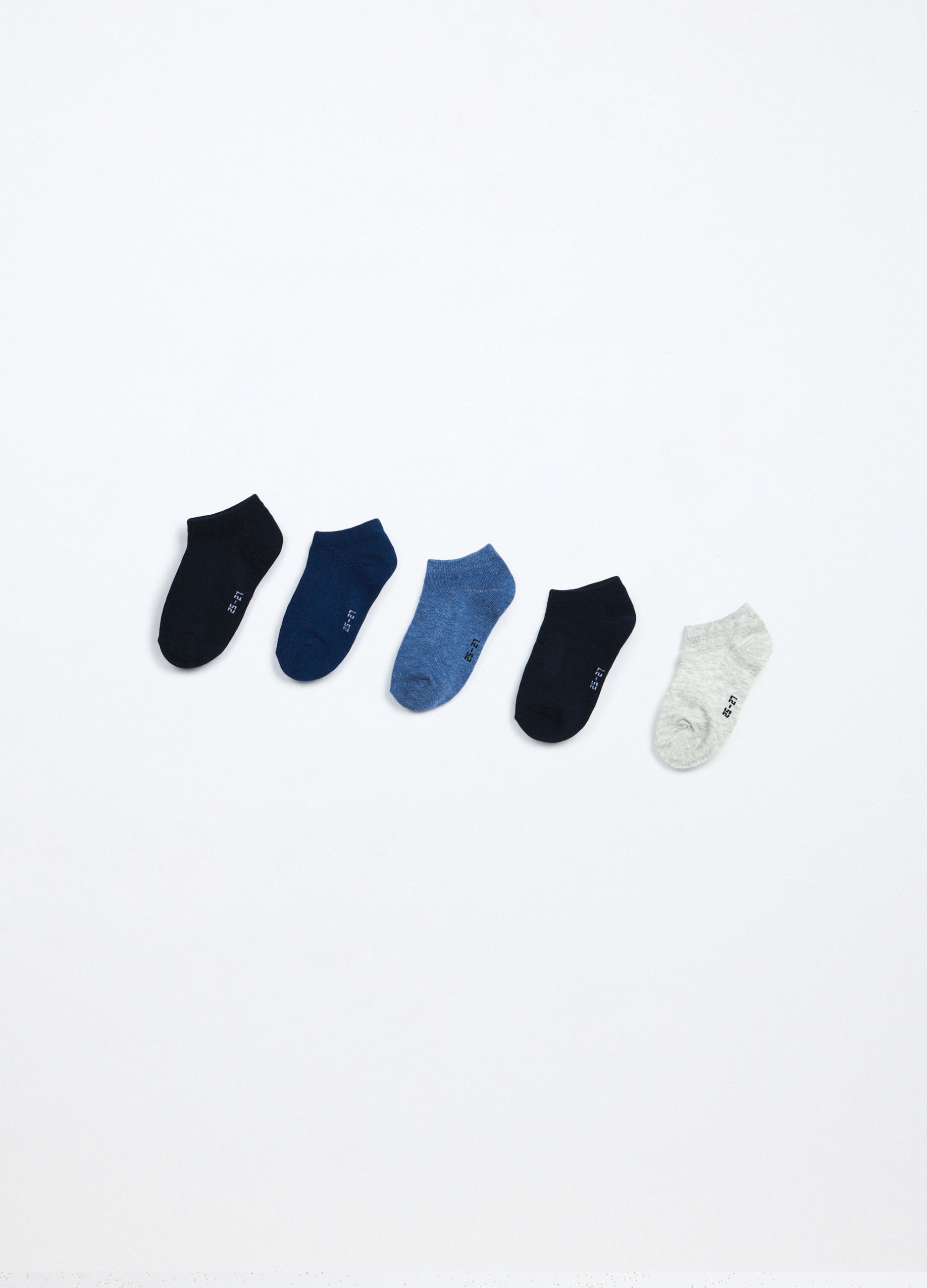 Pack 5 calzini corti misto cotone bambino_1
