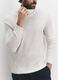 Maglione dolcevita in cashmere uomo_1