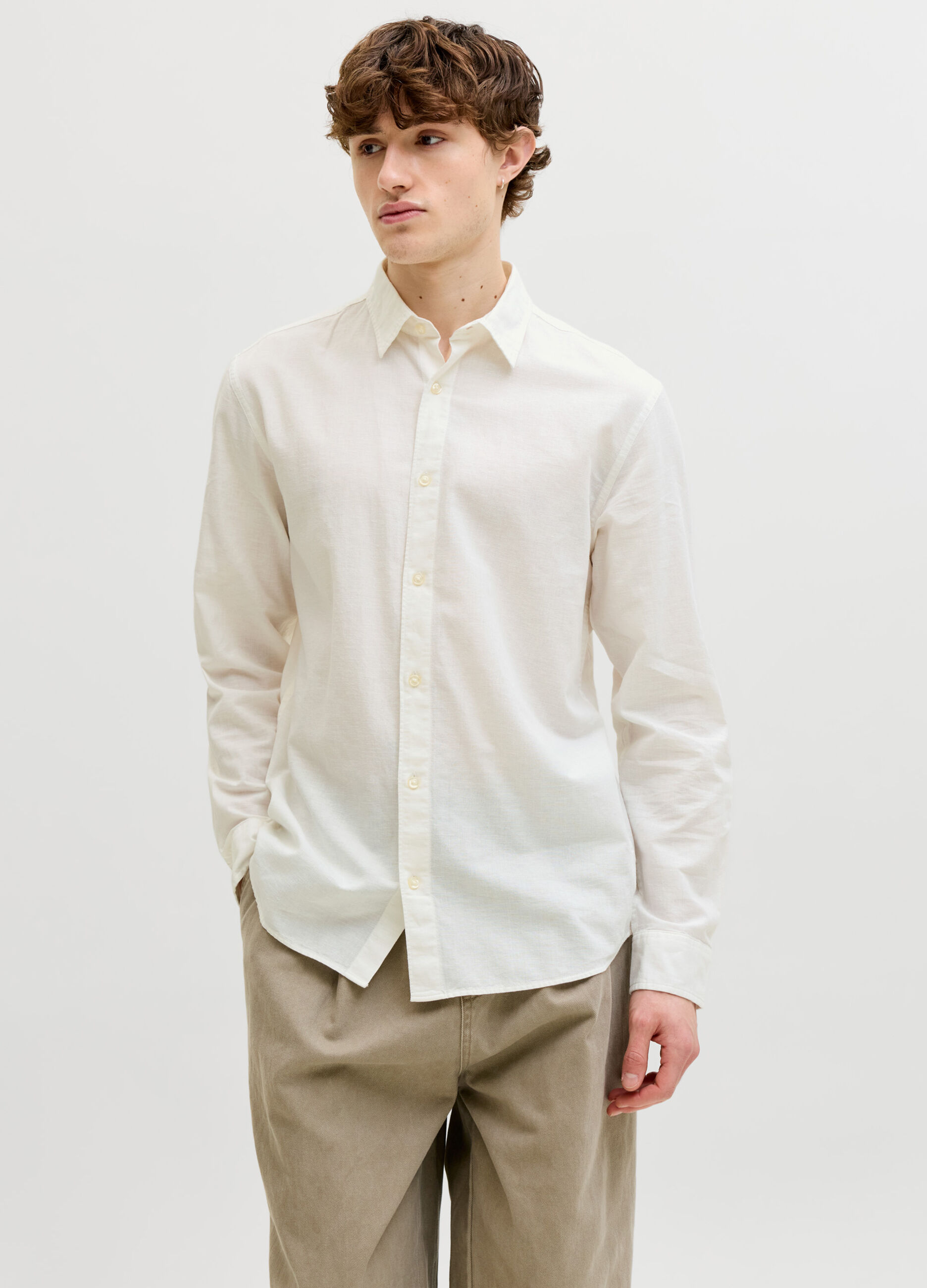 Camicia a maniche lunghe uomo_0