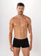 Boxer in cotone stretch con logo uomo_0