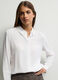 Camicia Fit Regular con colletto alla francese in pura viscosa donna_2