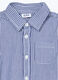 Camicia in popeline di puro cotone neonato_2