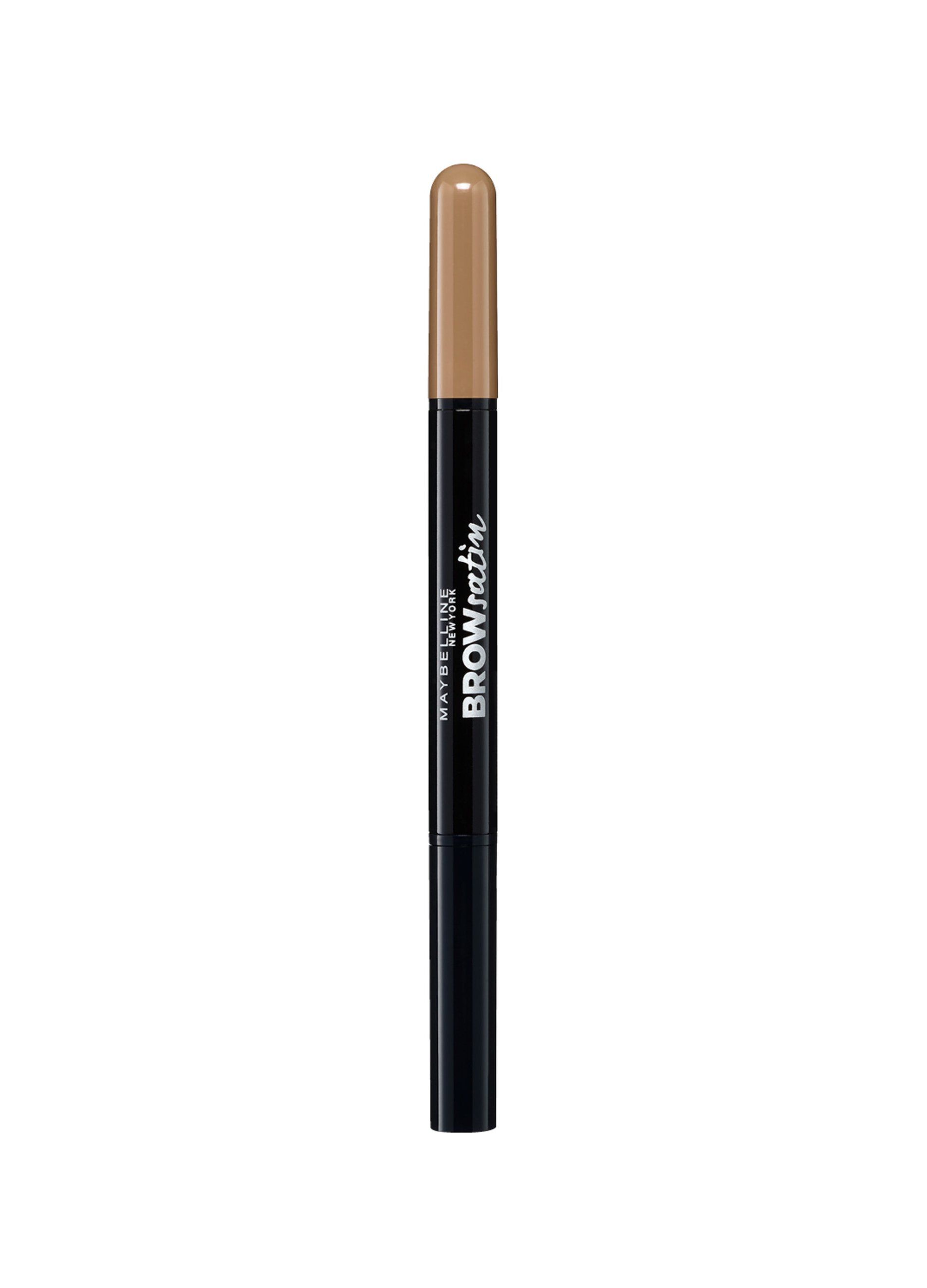 Maybelline New York Matita-Ombretto Express Brow 2-in-1, Per sopracciglia piene e naturali, Dark Blond (01)._0