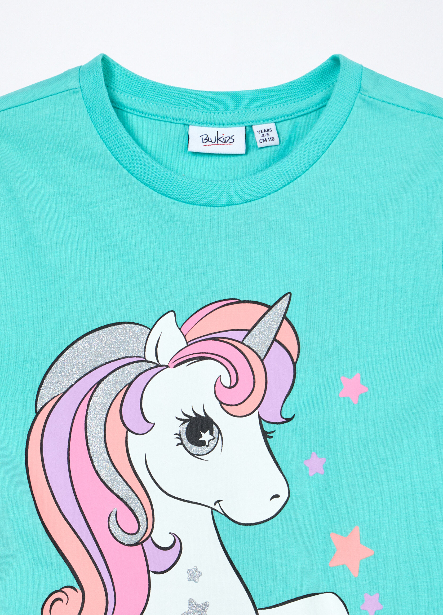 T-shirt in jersey di puro cotone bambina_2
