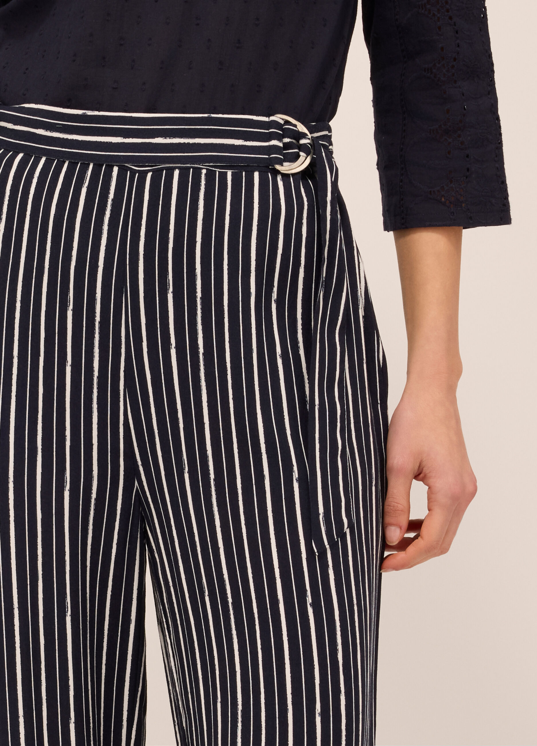 Pantaloni in pura viscosa donna_2