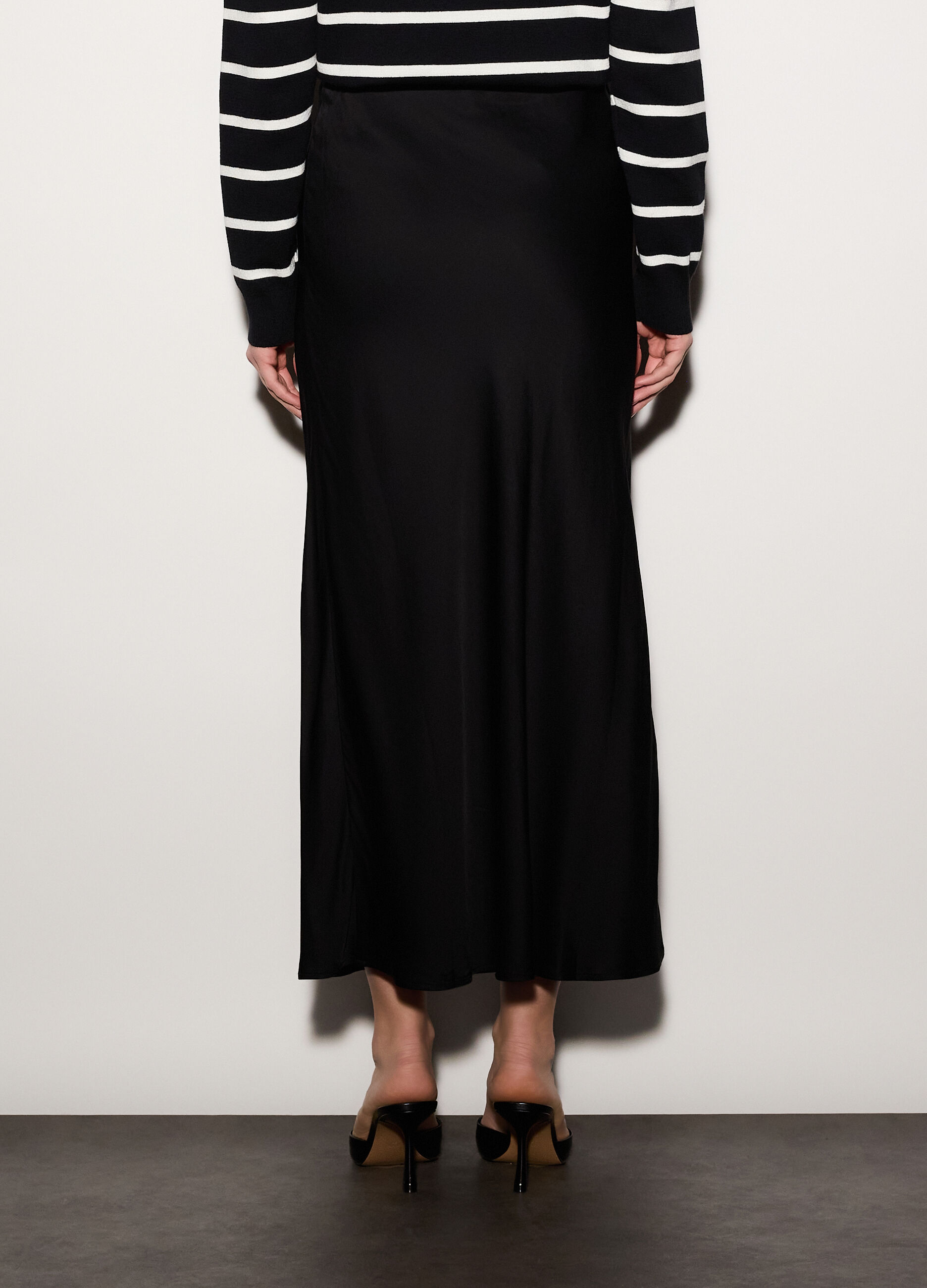 Gonna lunga in raso donna_2