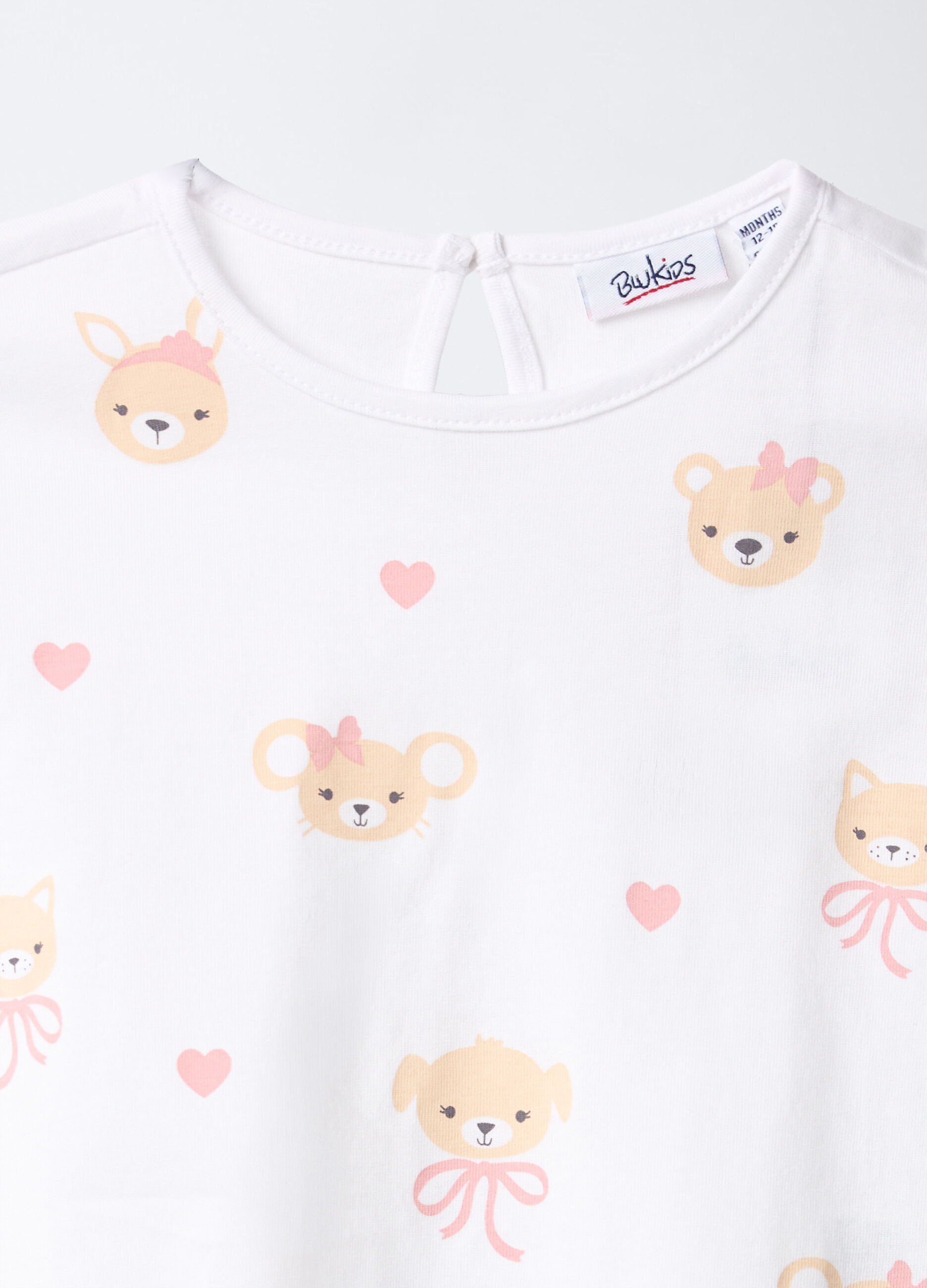 T-shirt in jersey di puro cotone bimba_2