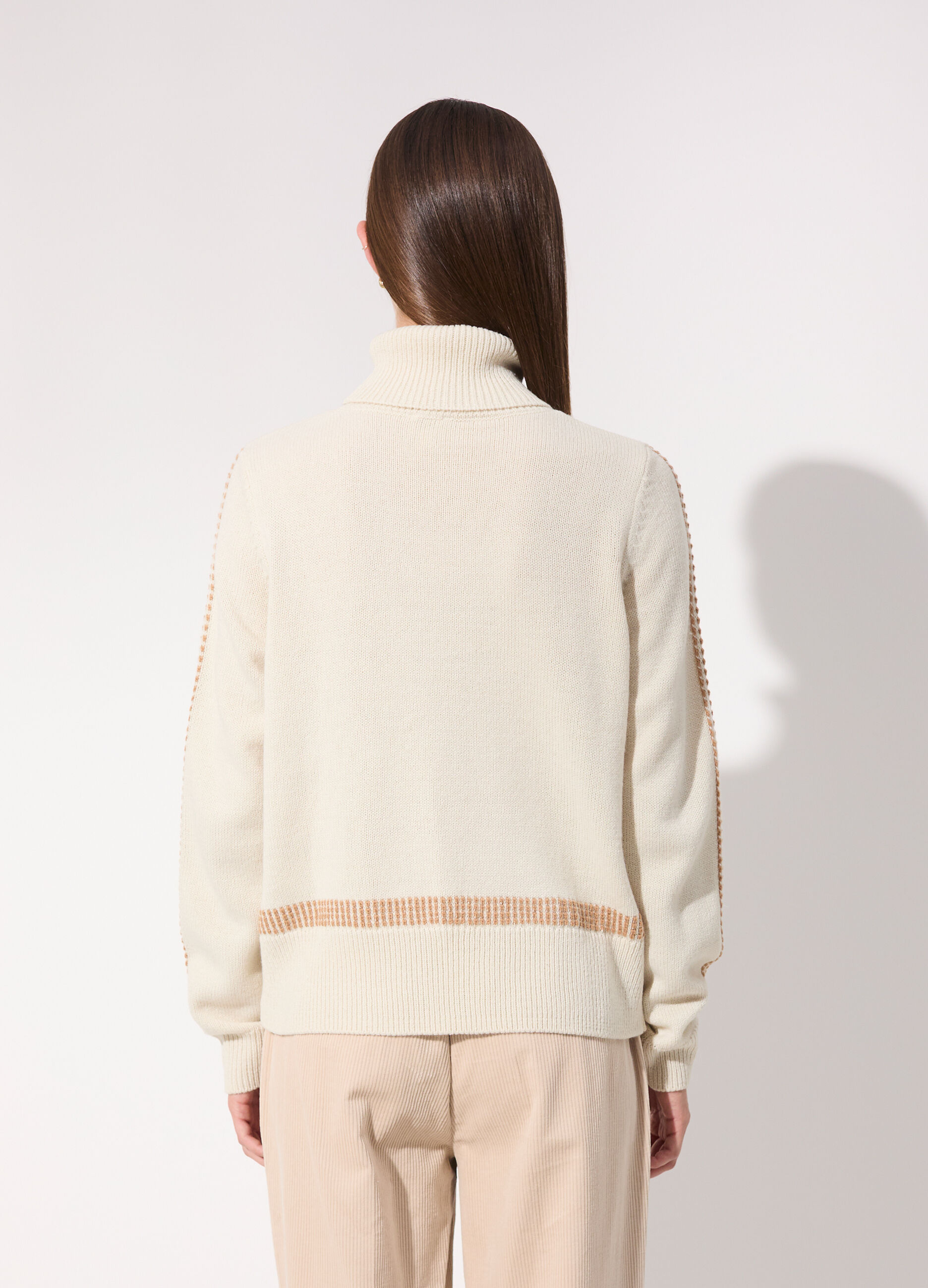 Dolcevita in misto lana donna_2