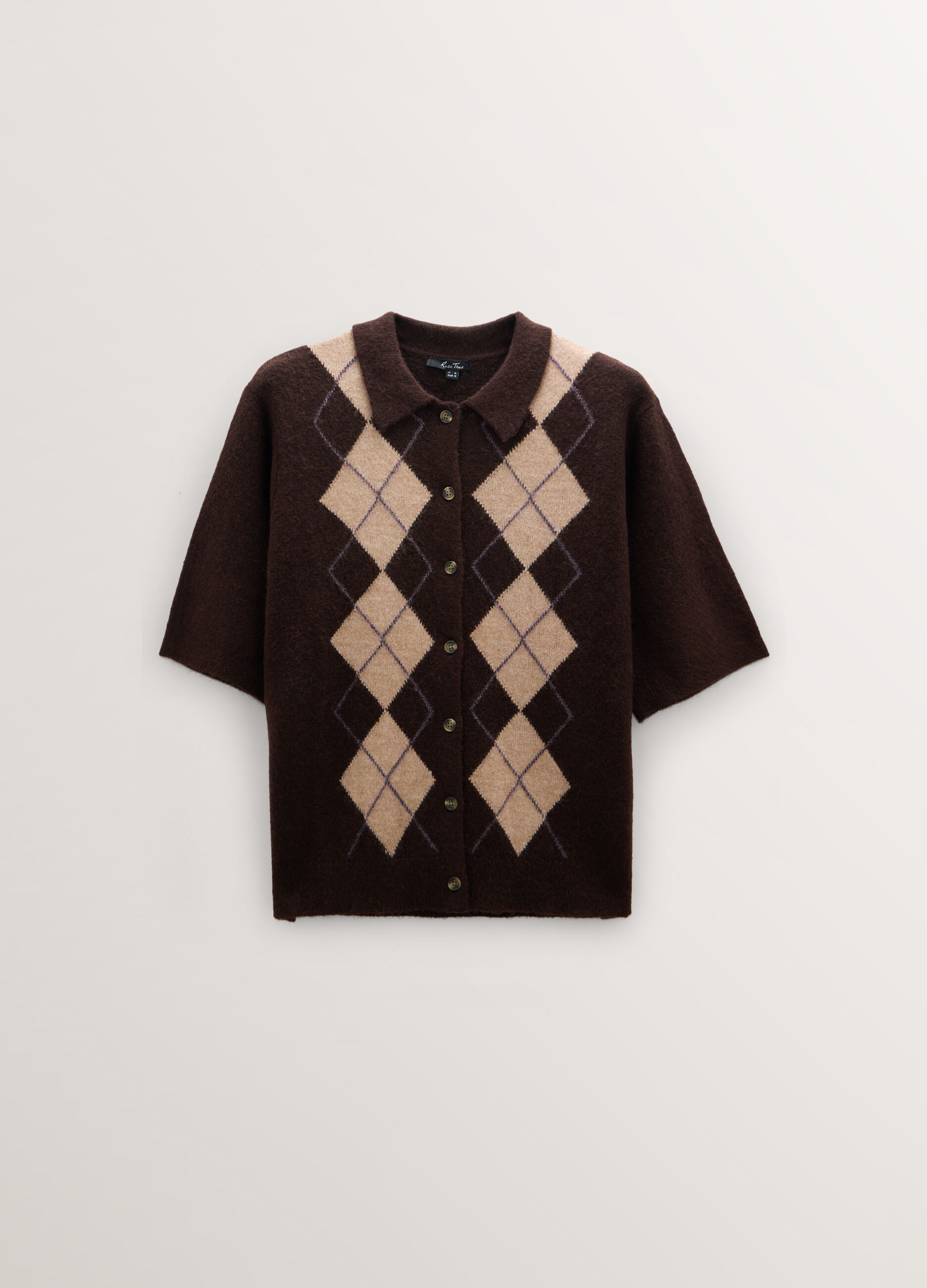Cardigan con colletto polo donna curvy_0