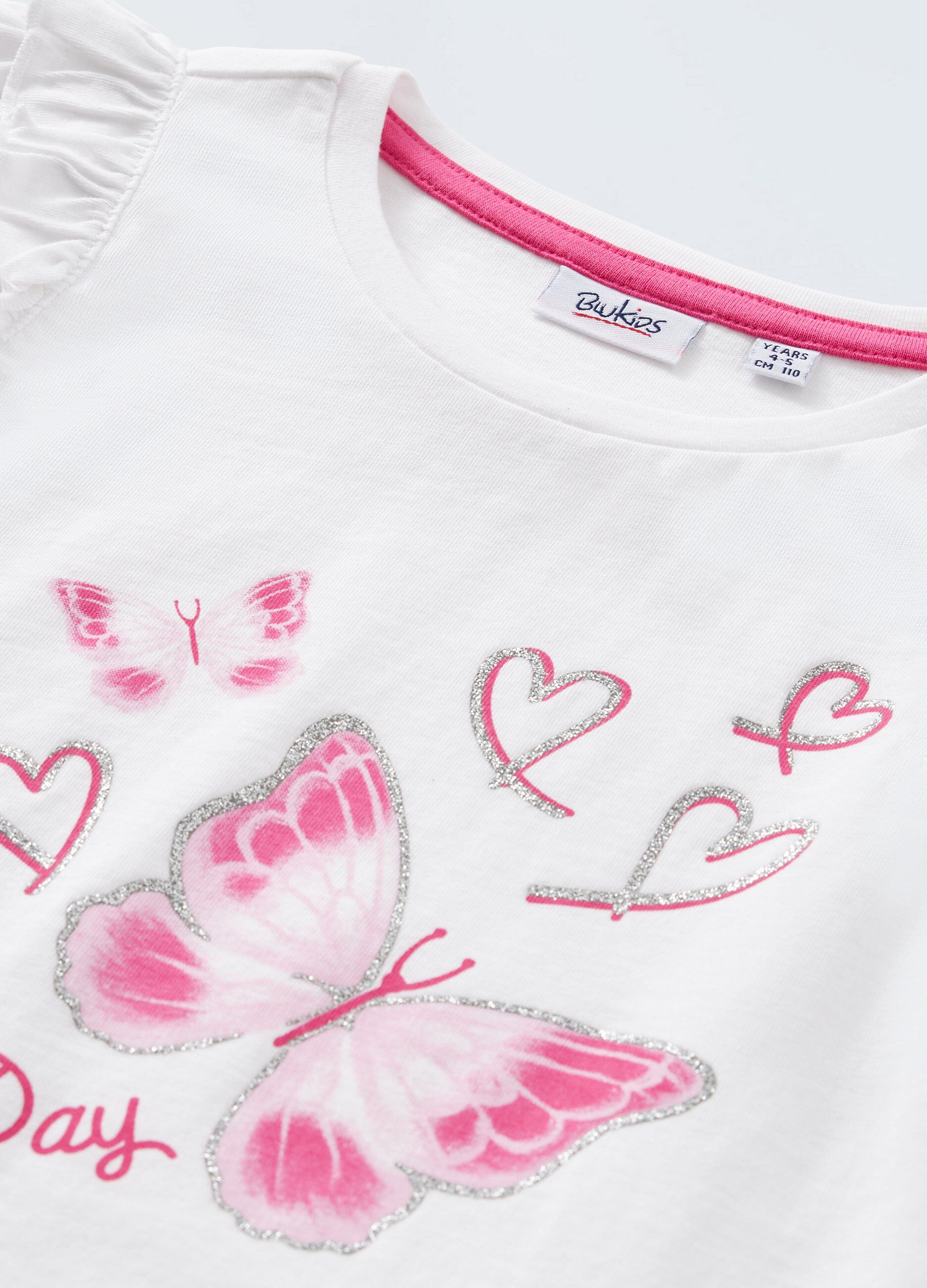 T-shirt in puro cotone bambina_1