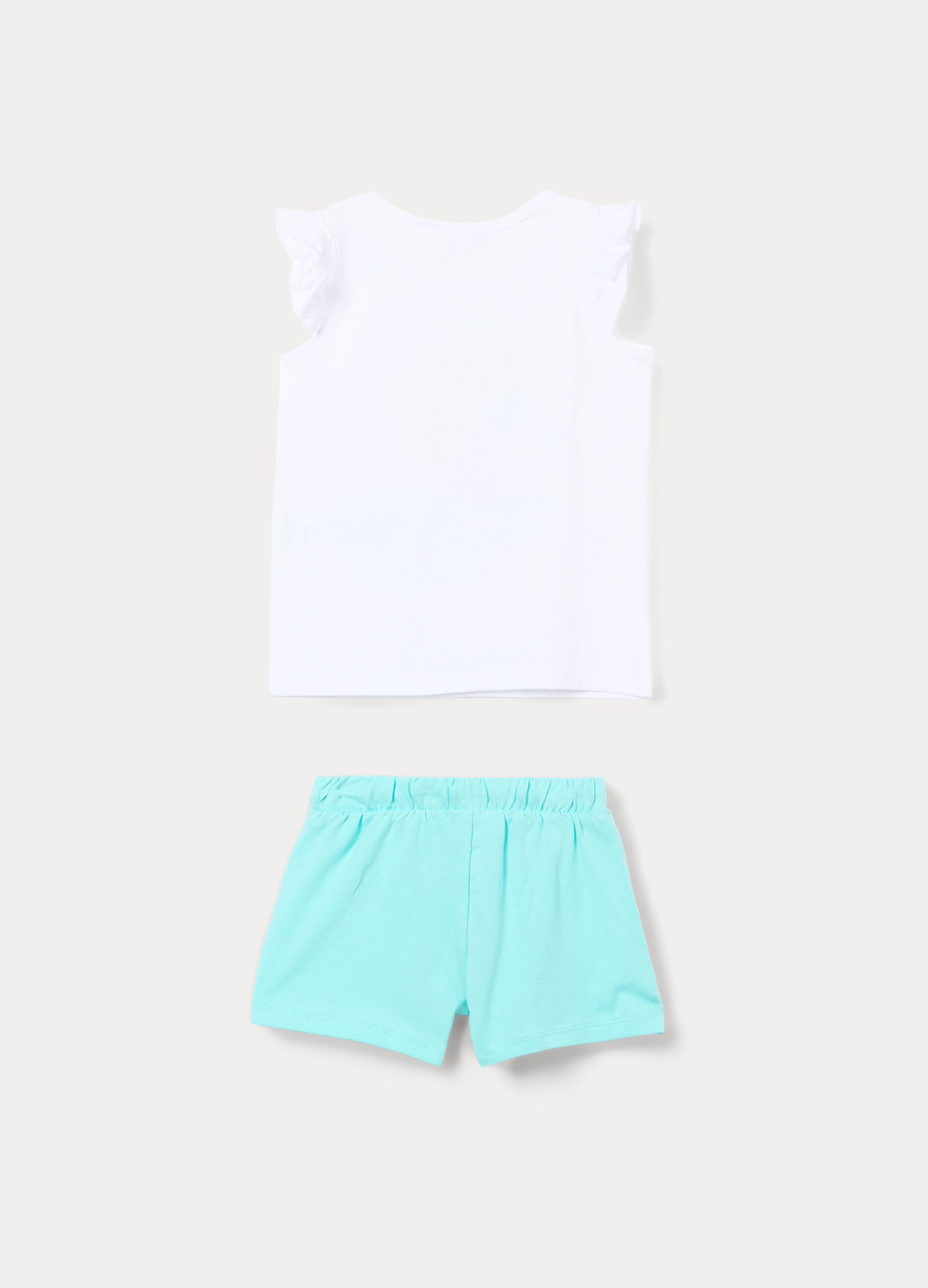 Jogging set in jersey di puro cotone bimba_1