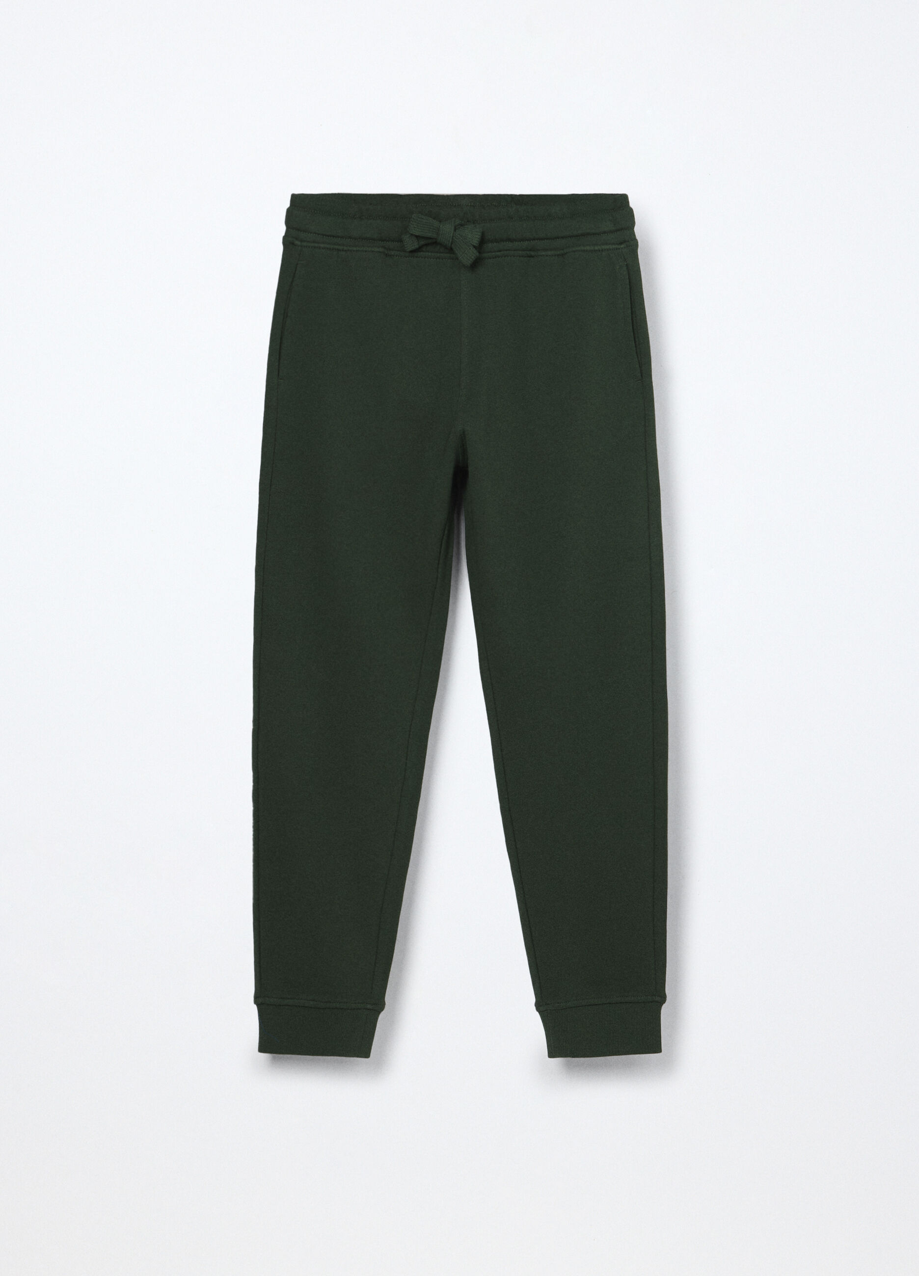 Jogger in french terry di puro cotone ragazzo_0