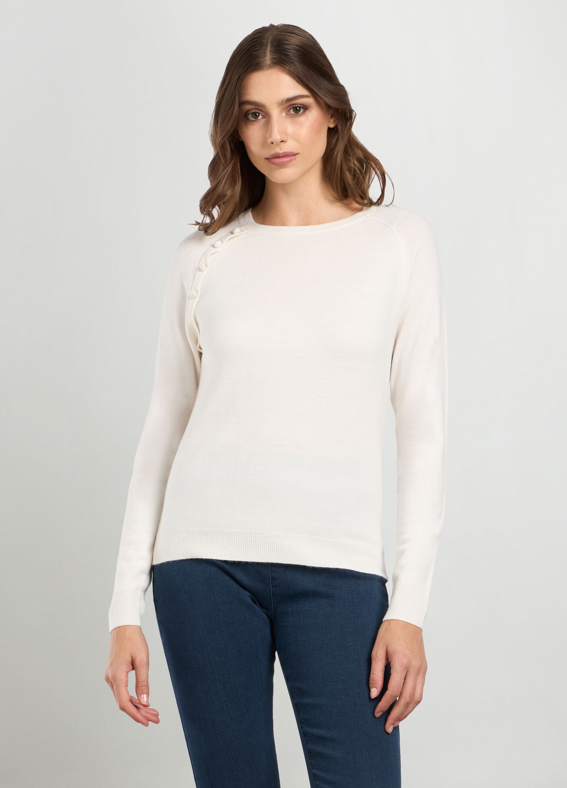 Tricot con maniche raglan donna_0