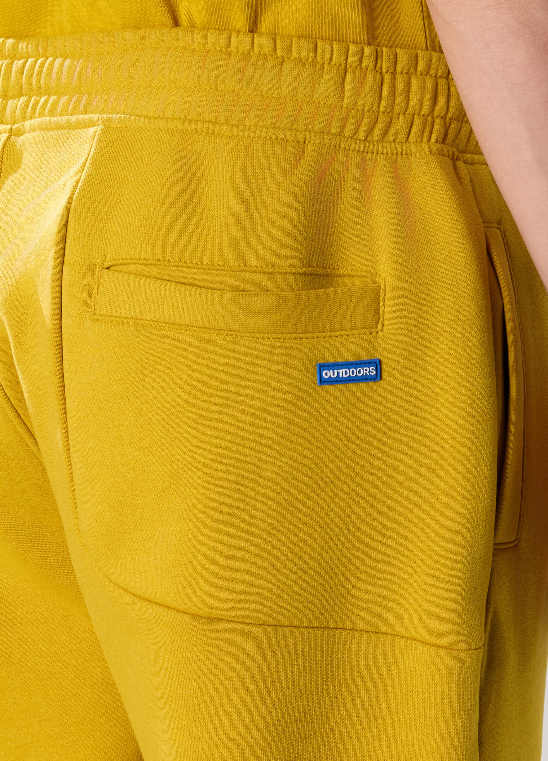 Jogger sportivi in misto cotone uomo_2