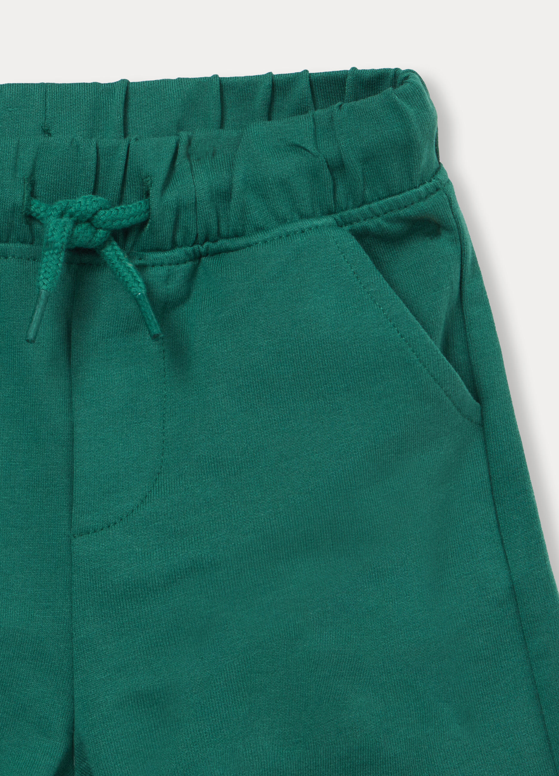 Jogging set in jersey di puro cotone _3