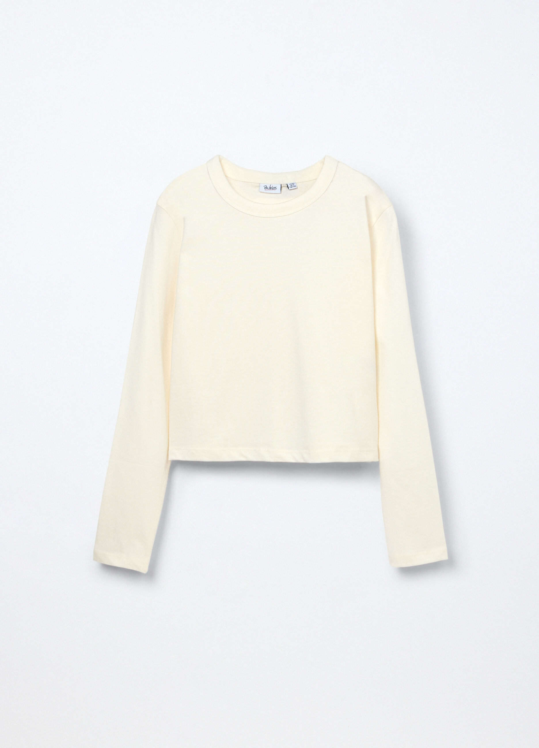 T-shirt in jersey di puro cotone ragazza_0