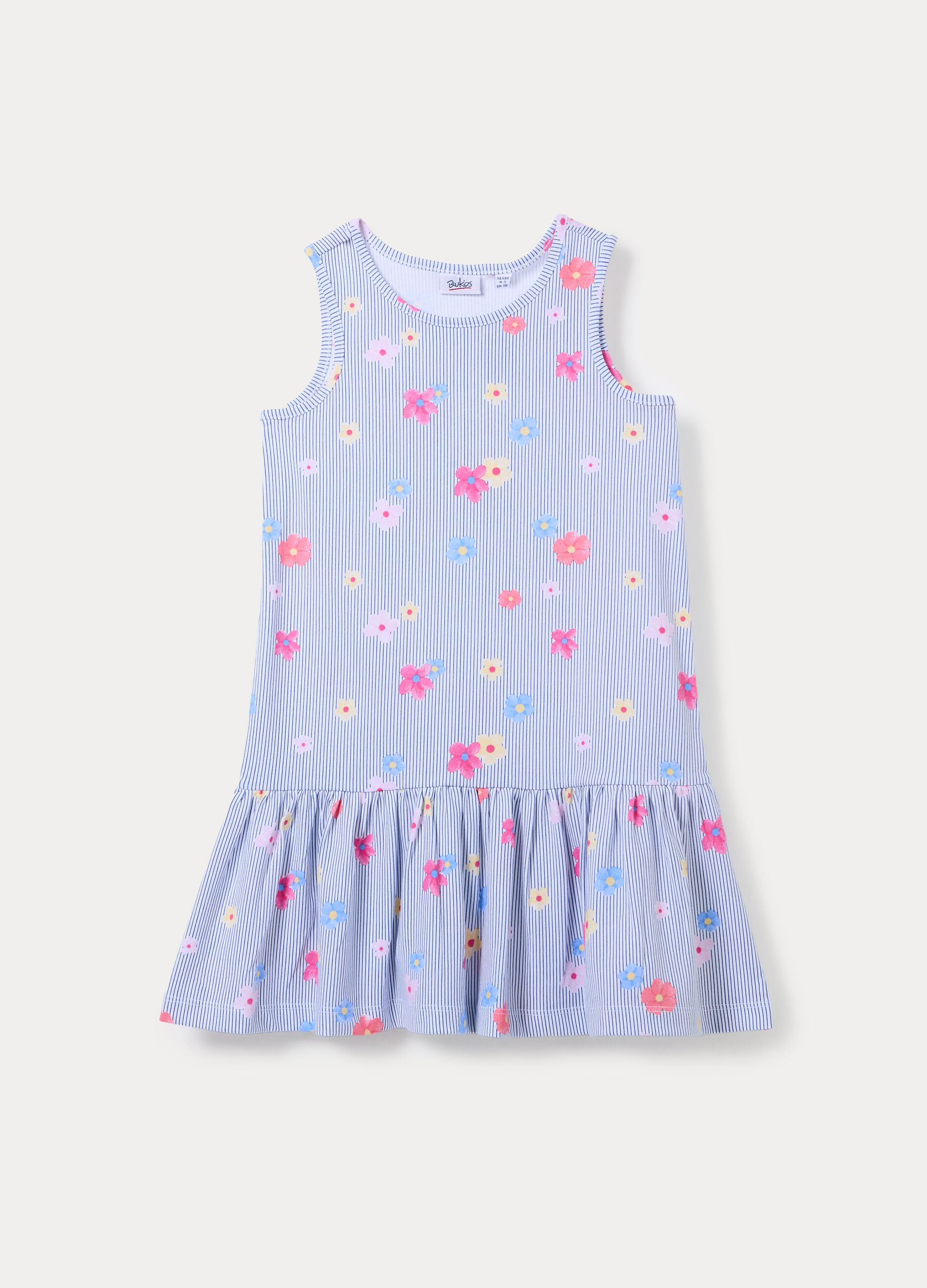 Vestito in jersey di puro cotone bambina_0
