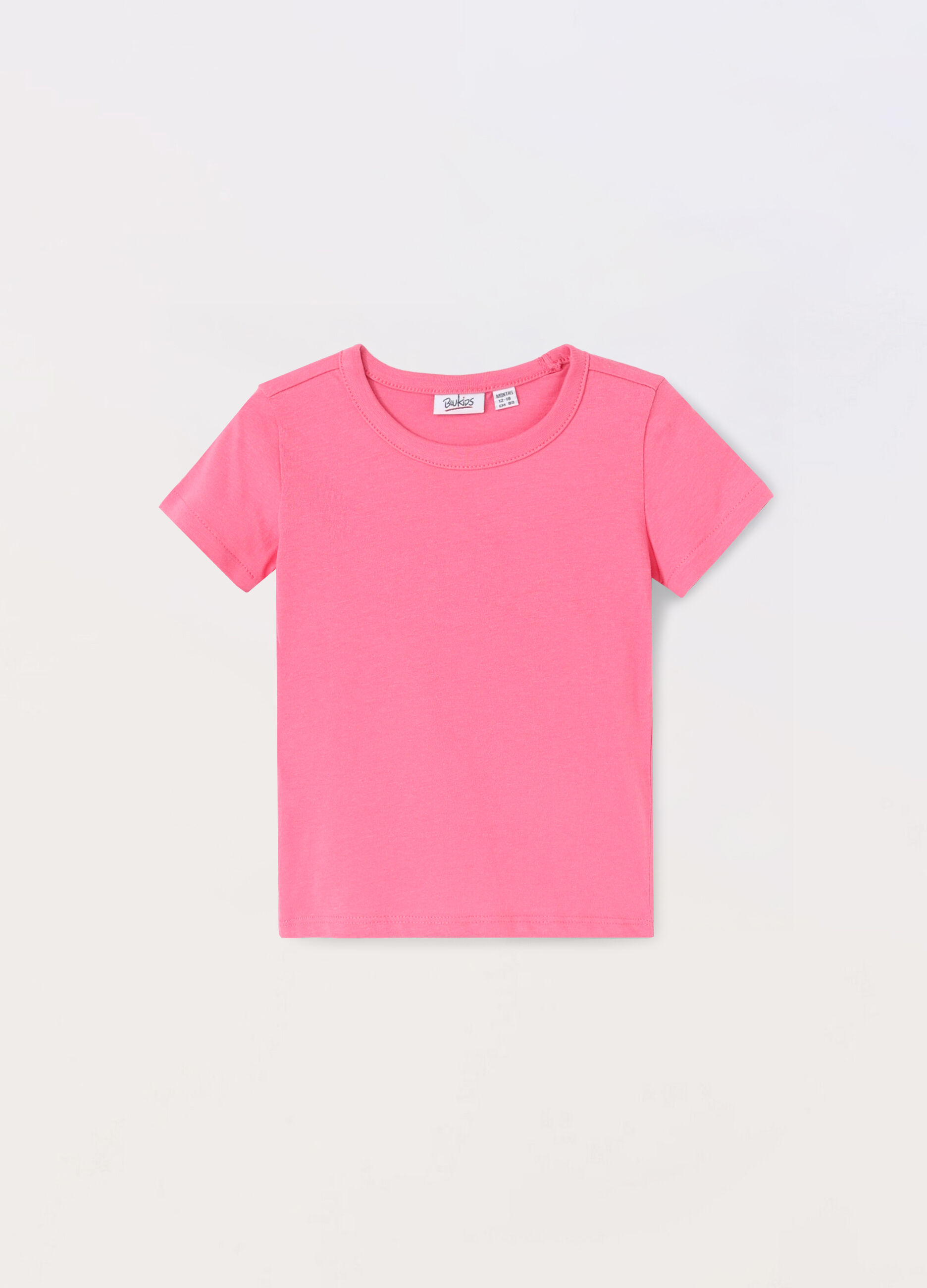 T-shirt in jersey di puro cotone neonata_0