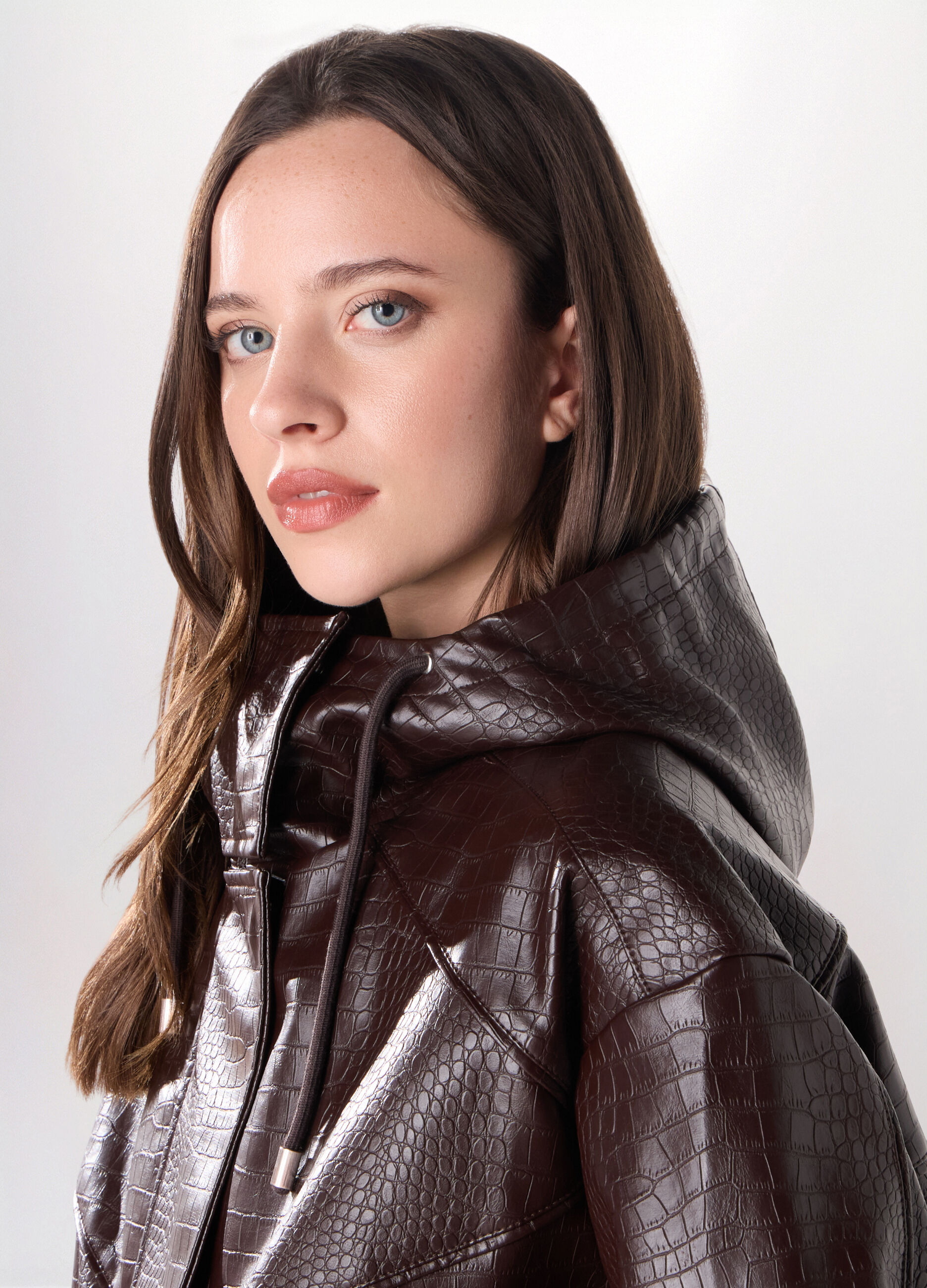 Cappotto in eco pelle donna_2