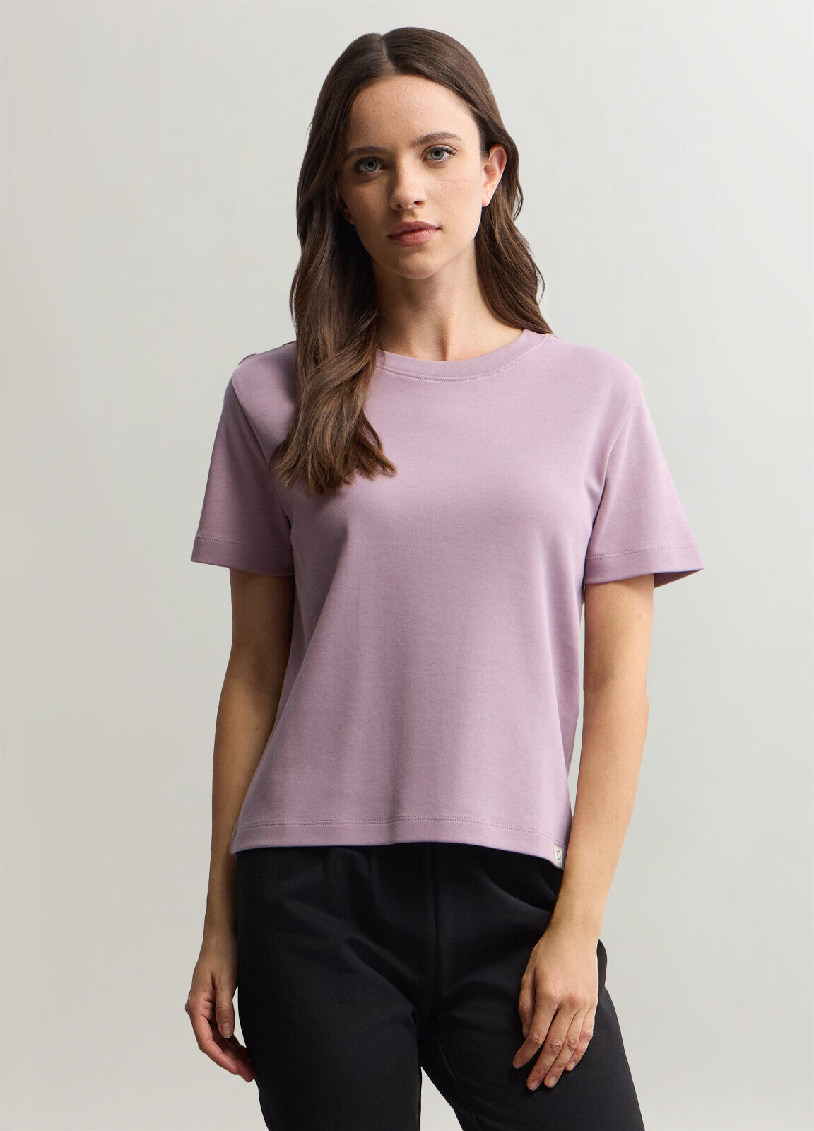 T-shirt girocollo donna