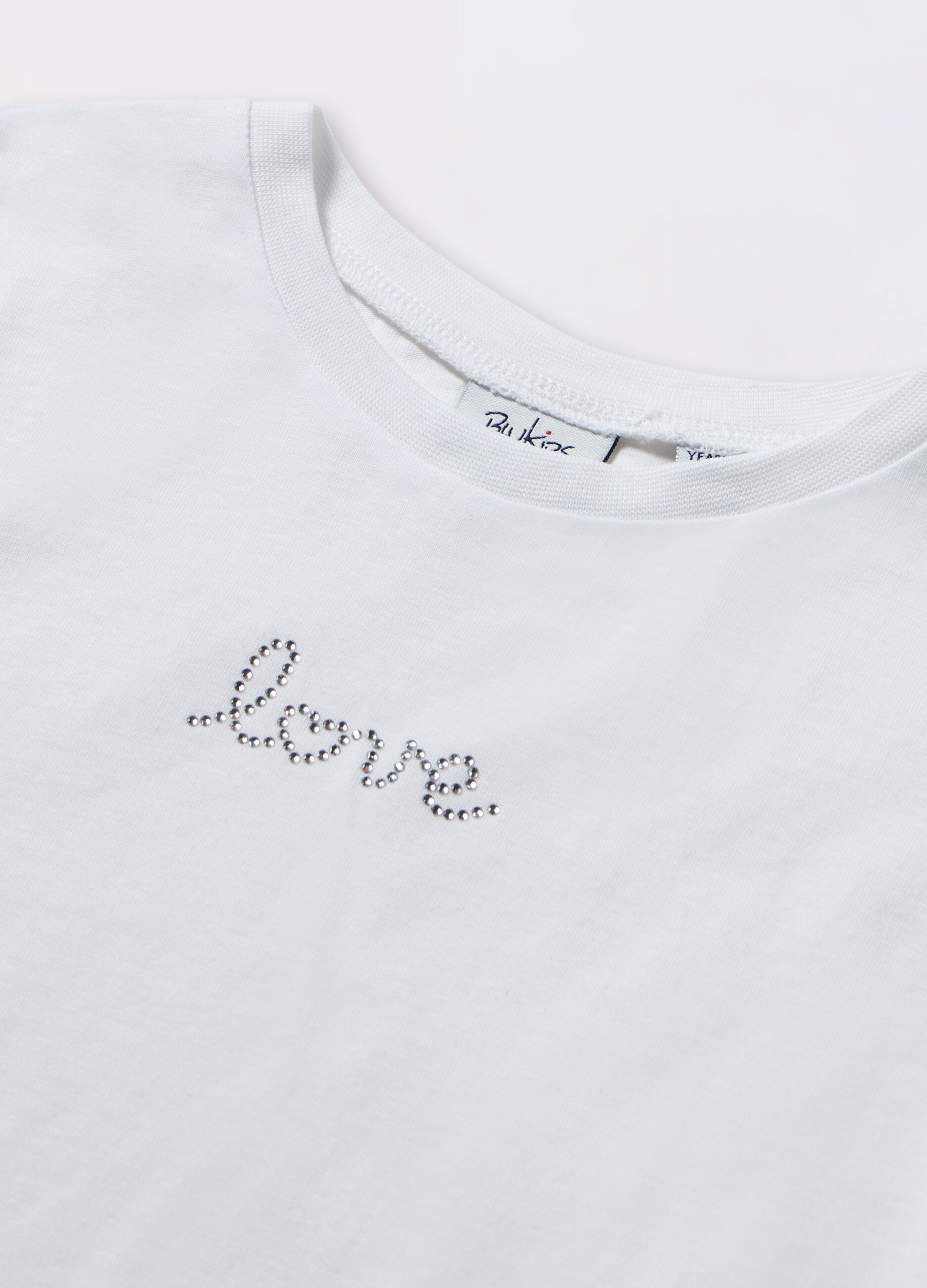 T-shirt in jersey di puro cotone bambina_1