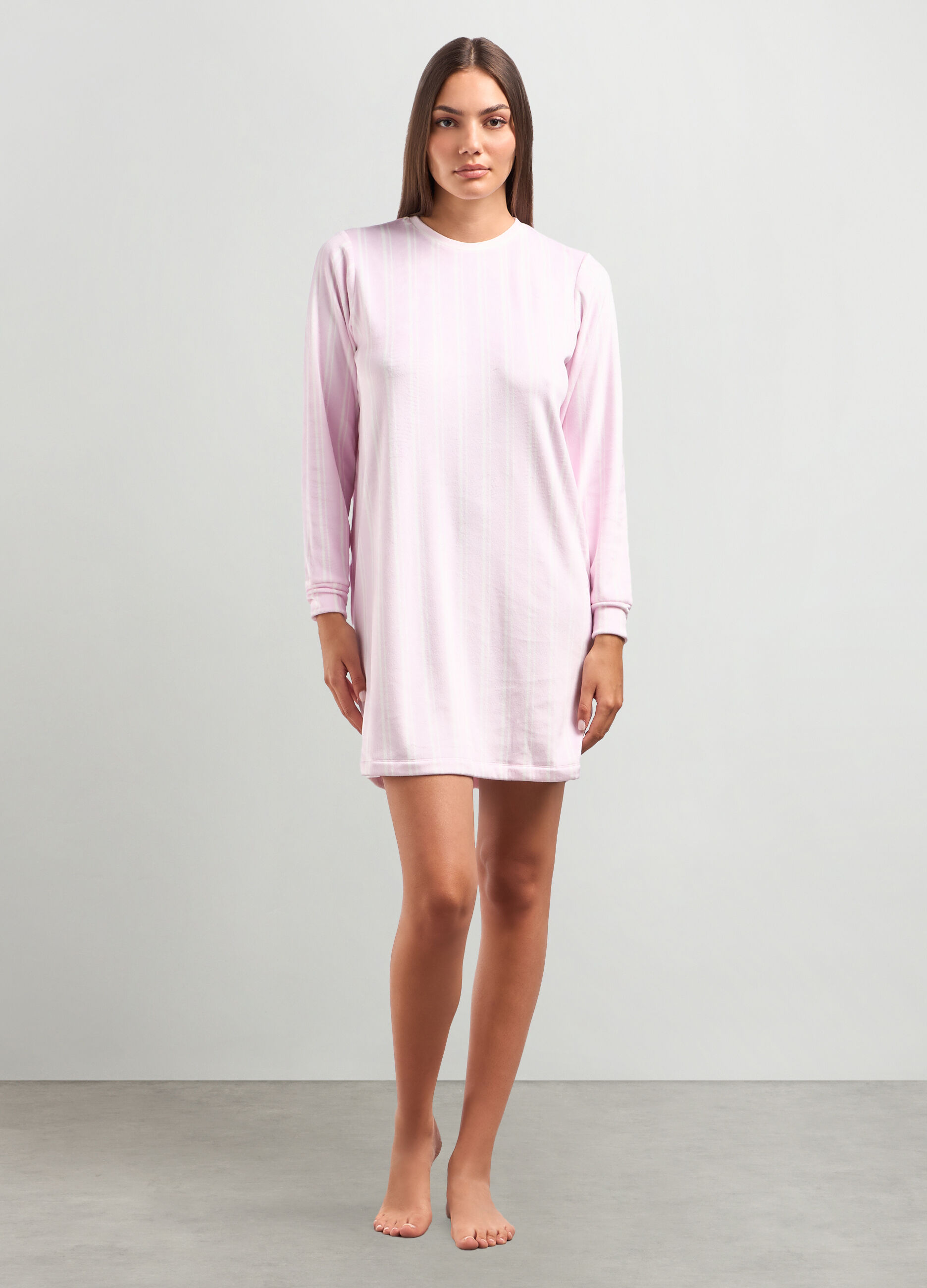 Camicia da notte velours donna_0