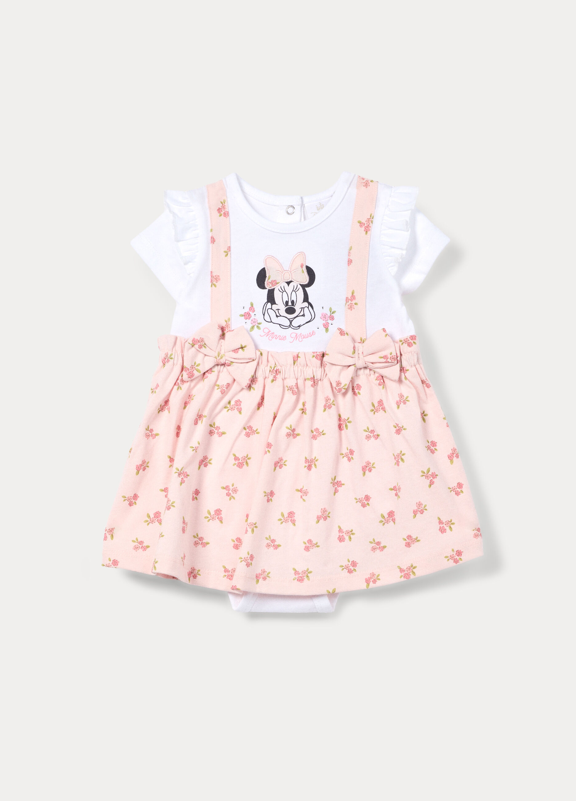 Body-vestito Disney in jersey di puro cotone neonata_0