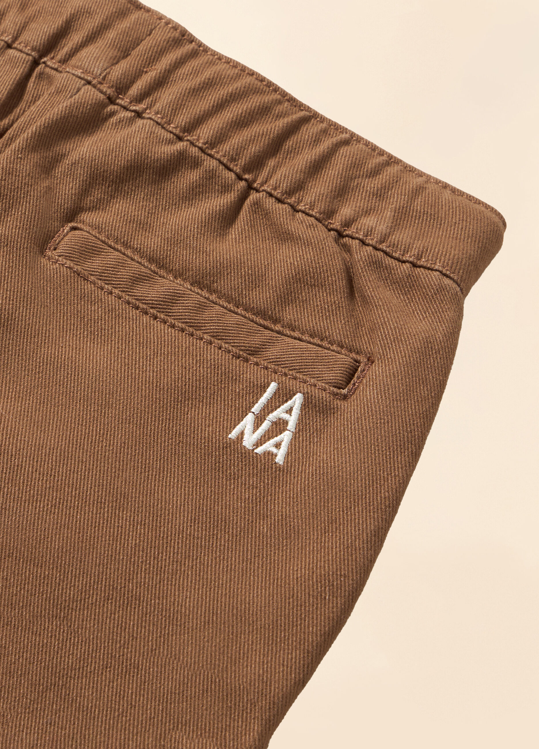 Pantaloni in twill di cotone stretch IANA neonato_1