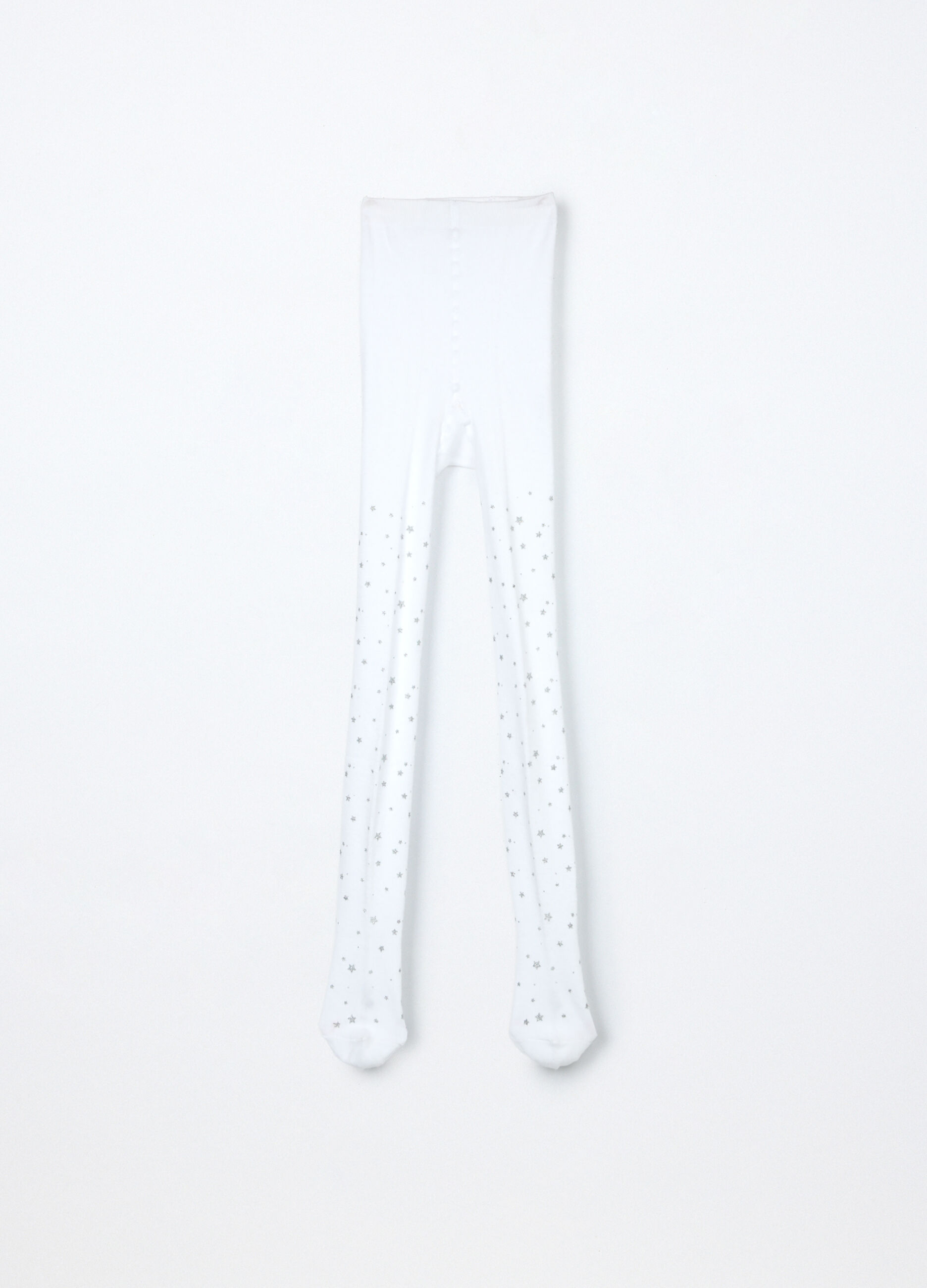 Collant in cotone stretch bambina_0