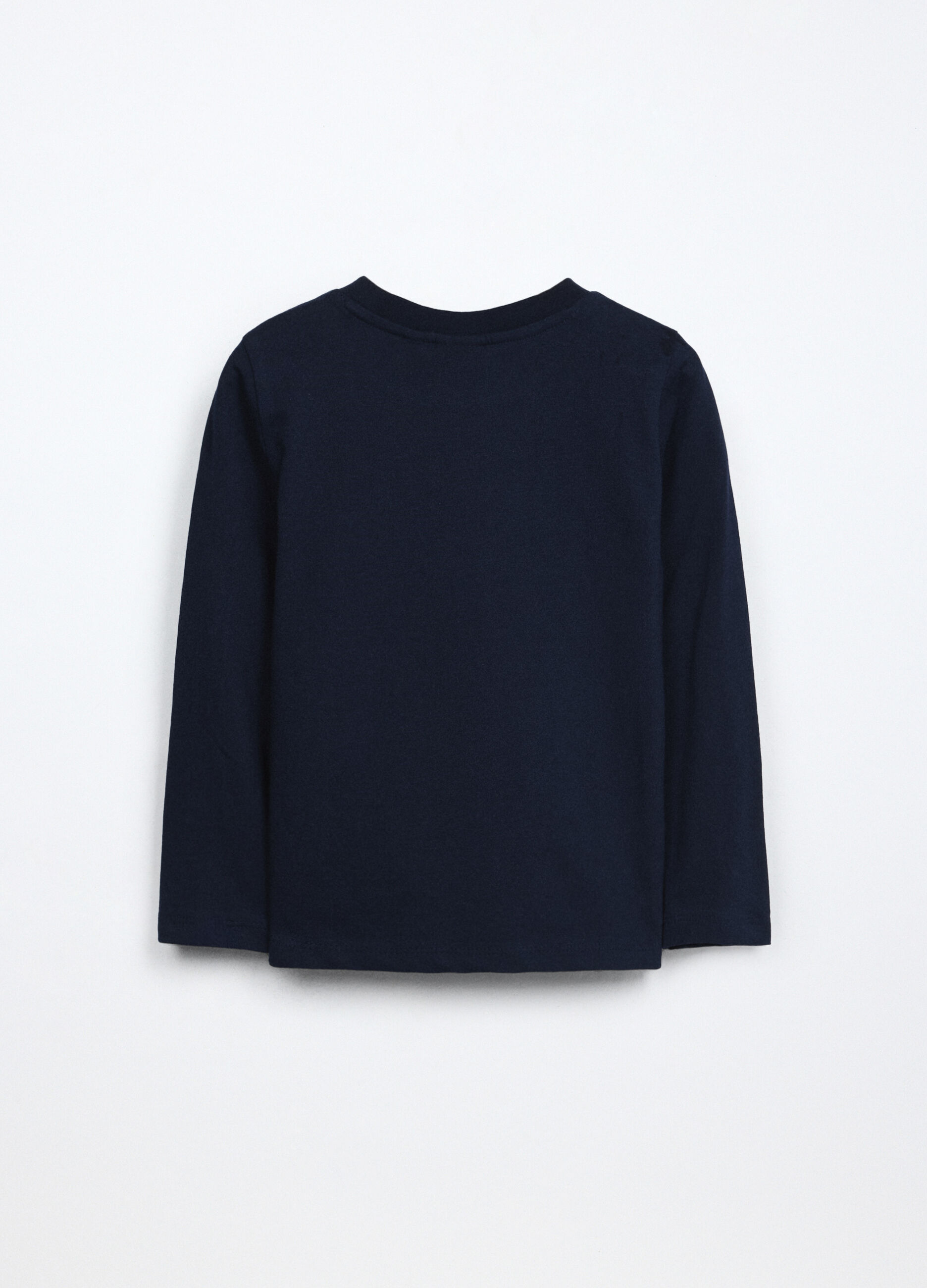 T-shirt in jersey di puro cotone bambina_1