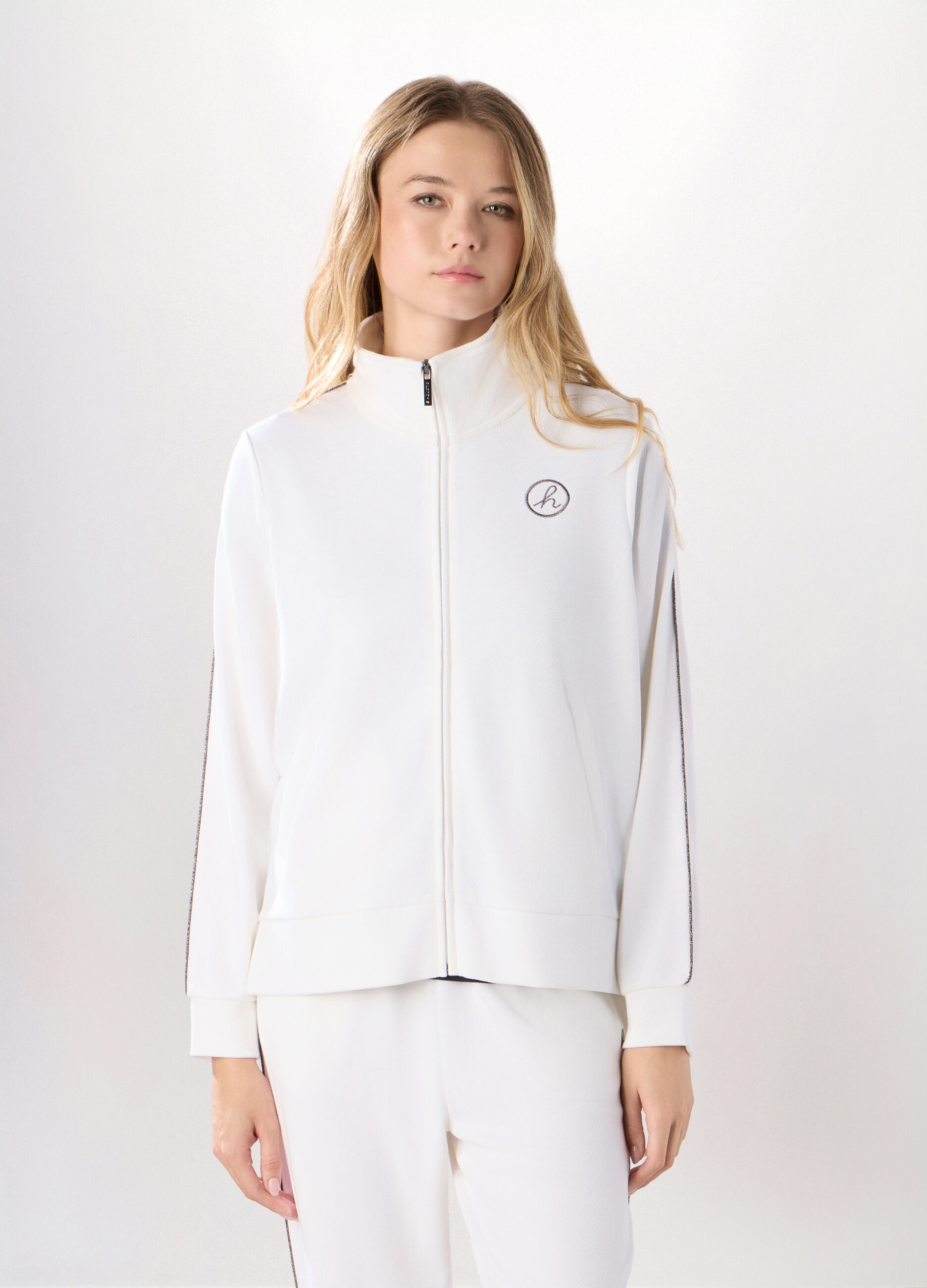 Felpa misto viscosa Piquet Holistic Fitness donna_0