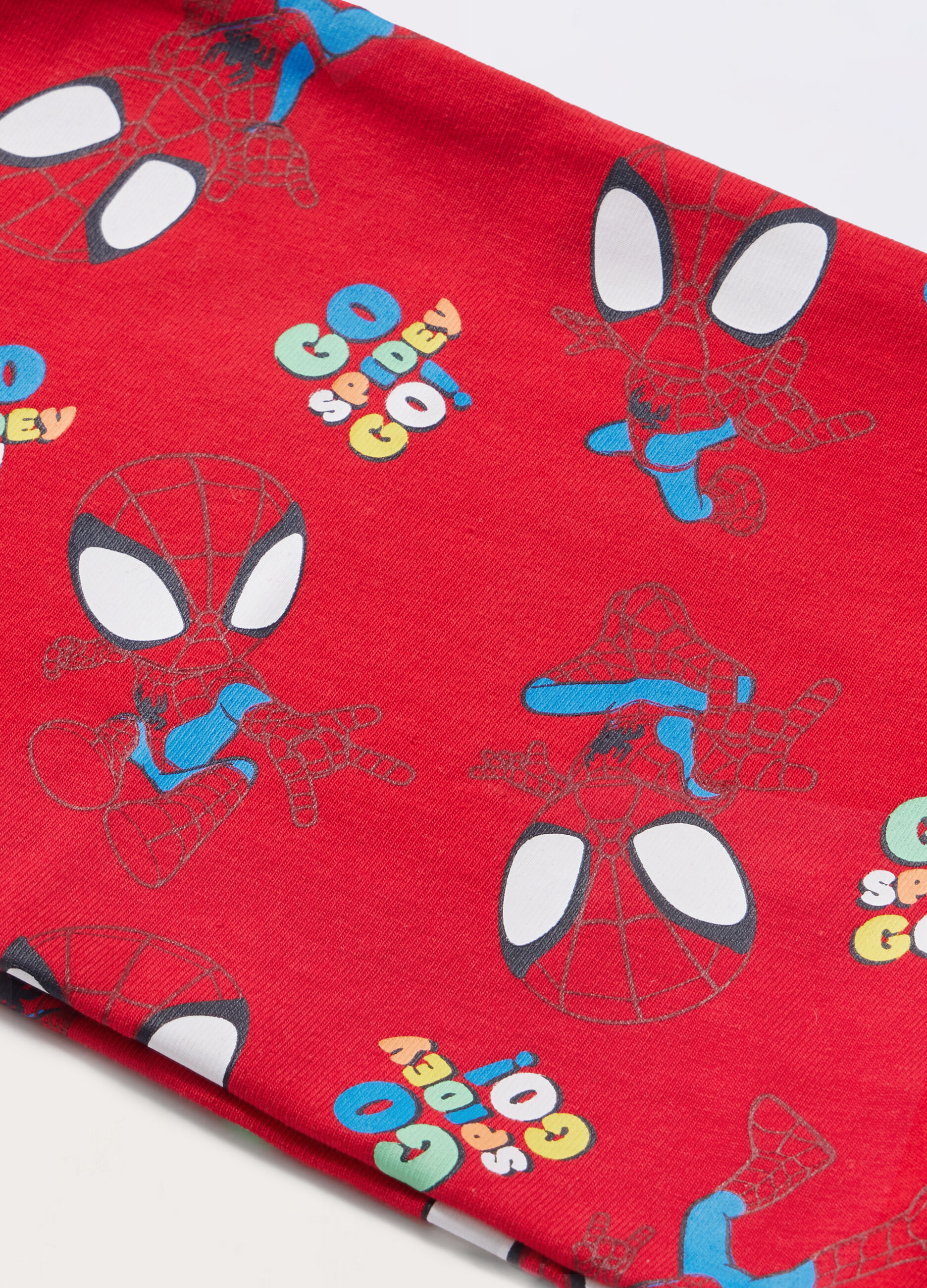 Scaldacollo Spidey in french terry stretch neonato_1