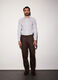 Pantaloni chino relaxed fit in lino uomo_0