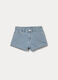 Shorts regular fit in denim ragazza_0