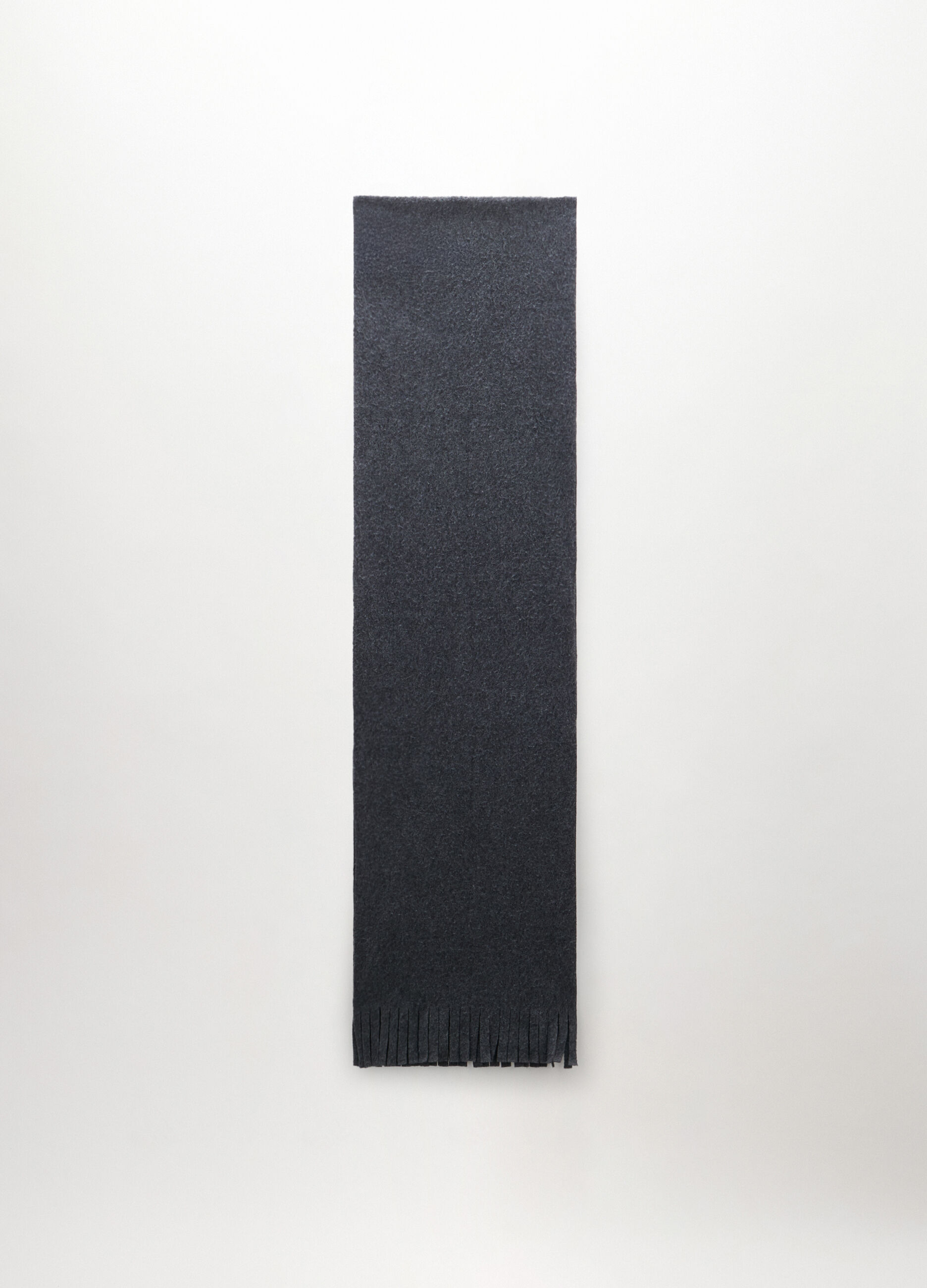 Sciarpa in pile con frange uomo_0