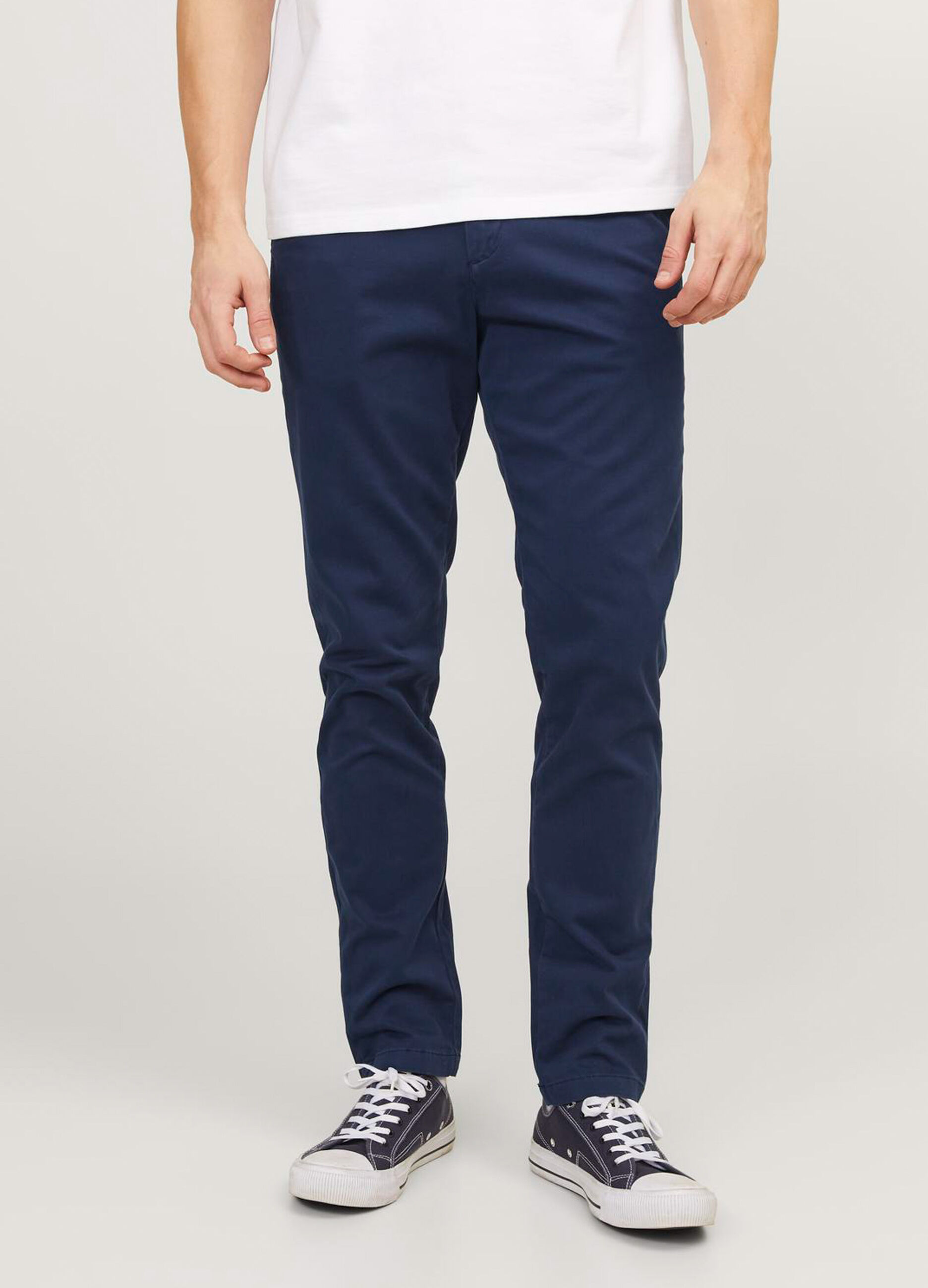 Pantaloni chino regular fit uomo _2