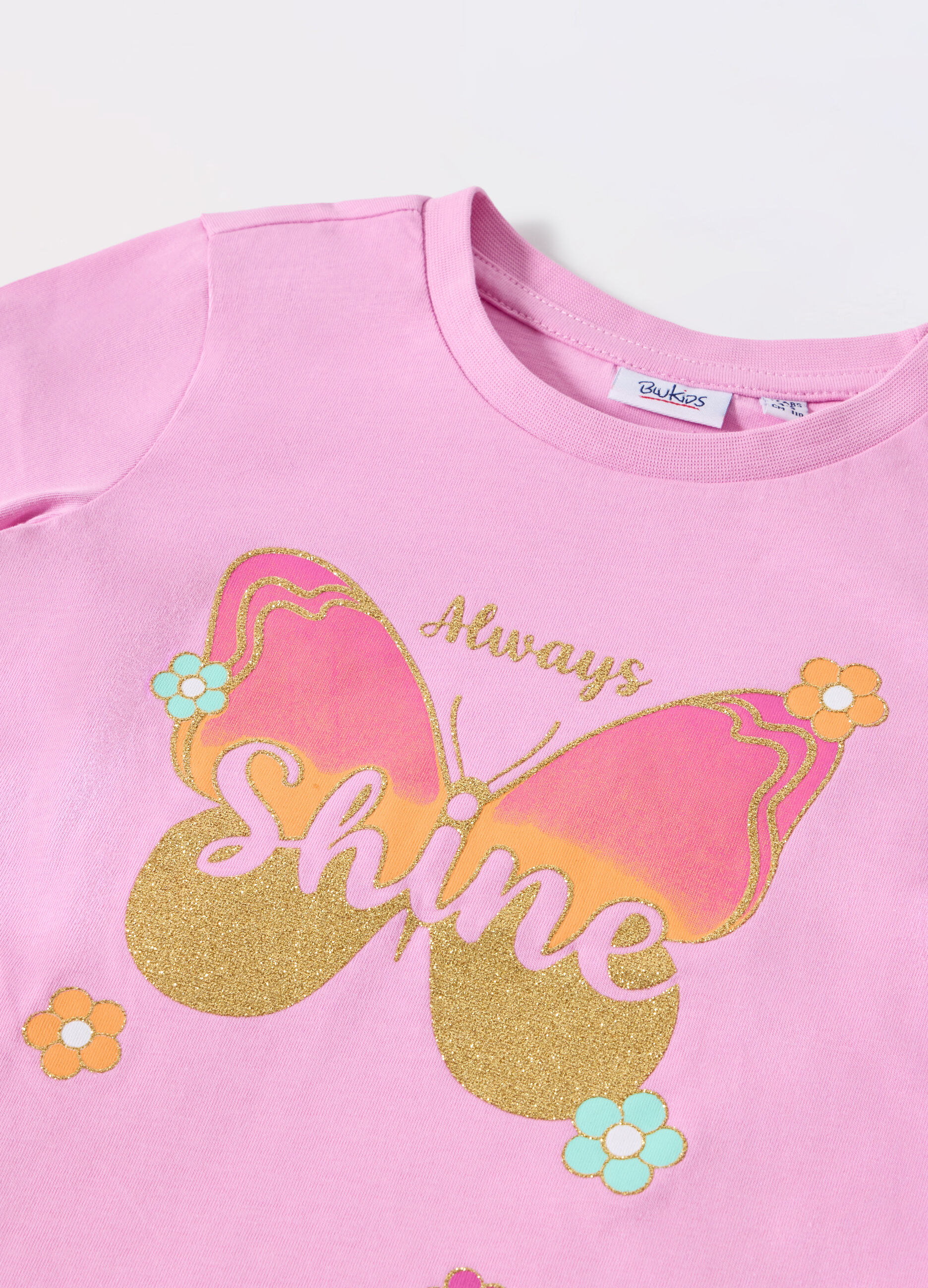 T-shirt in puro cotone bambina_1