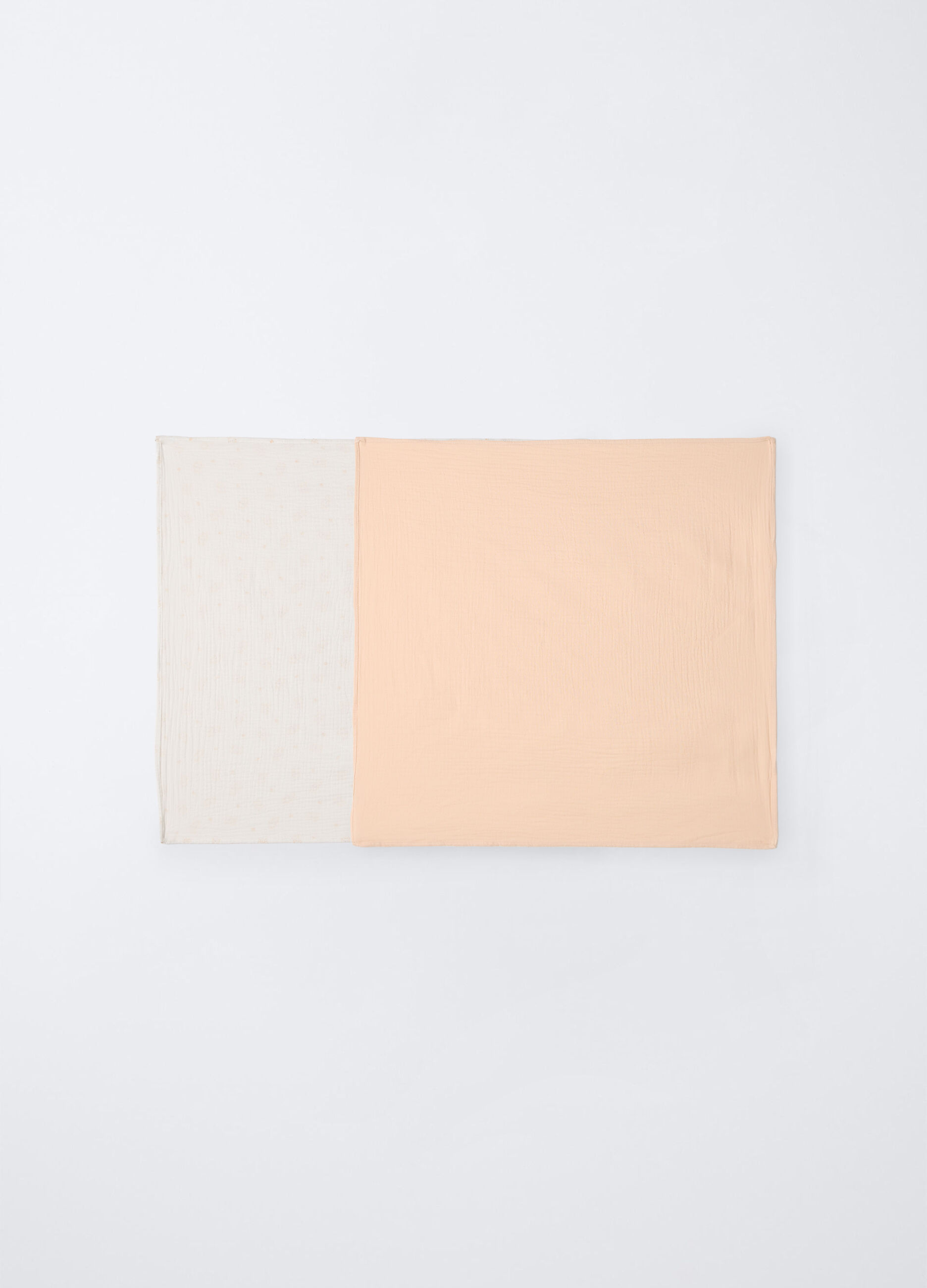 Pack 2 mussole in puro cotone _1